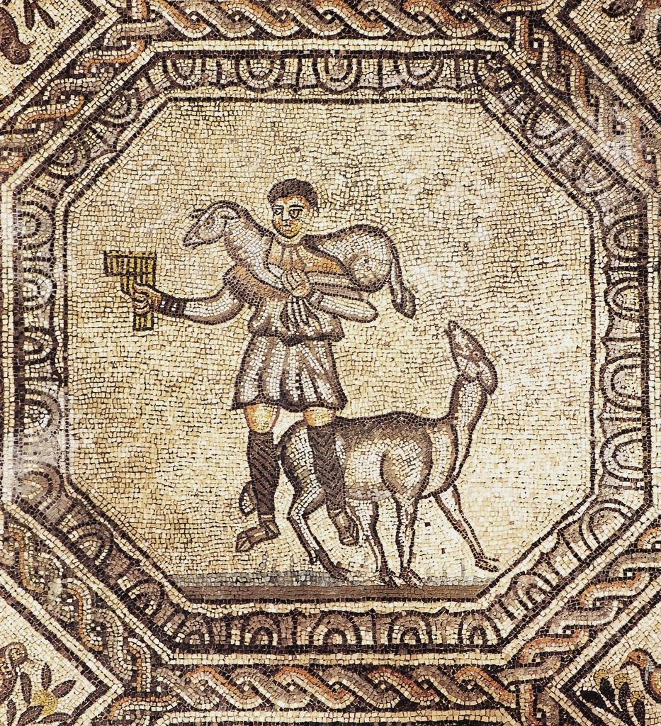 Pastore mosaico Aquileia