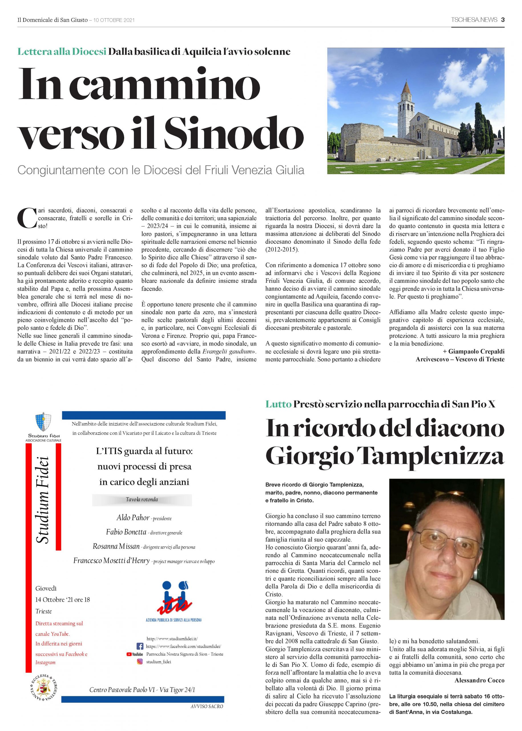 il Domenicale di San Giusto n.13