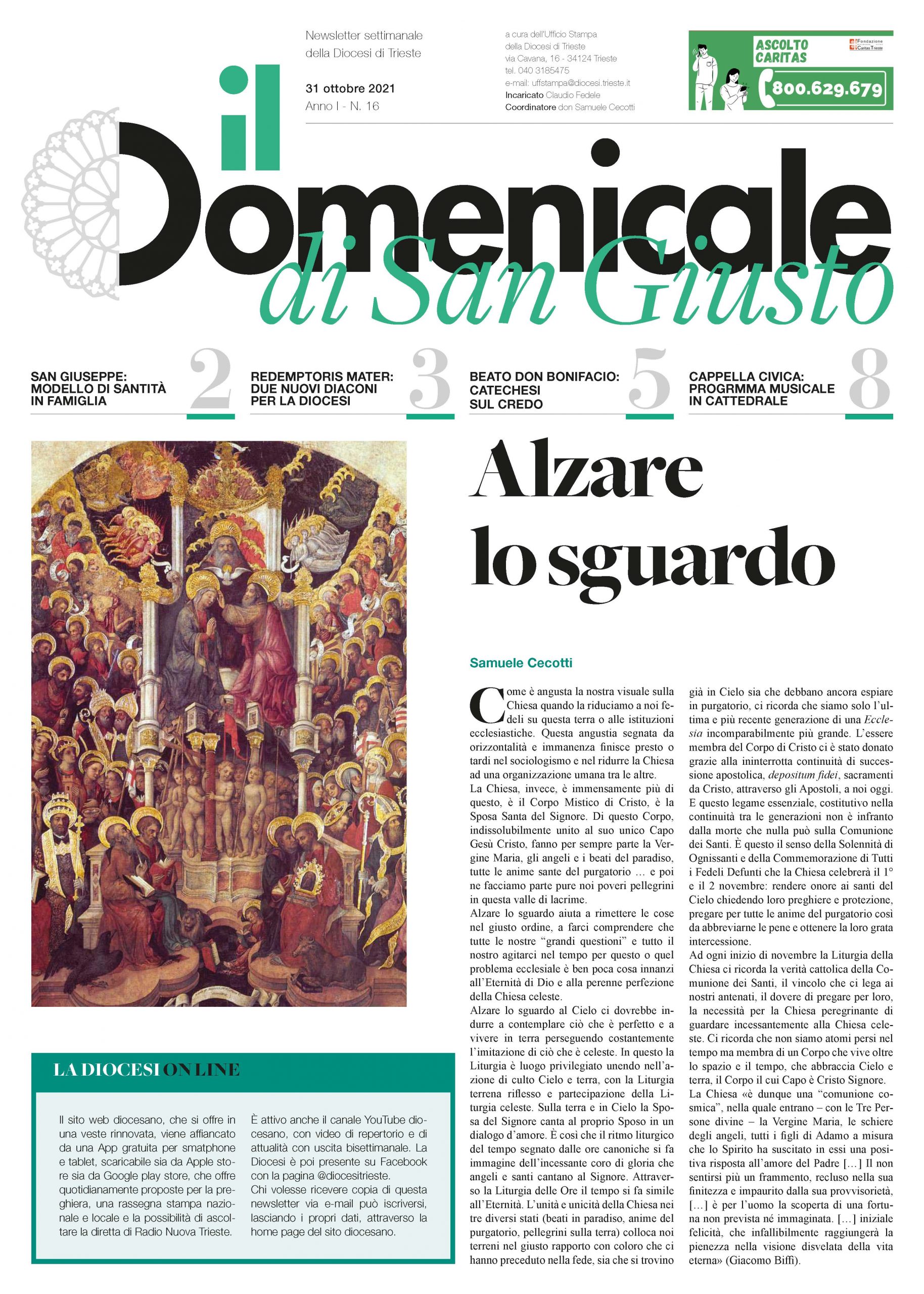 il Domenicale di San Giusto n.16