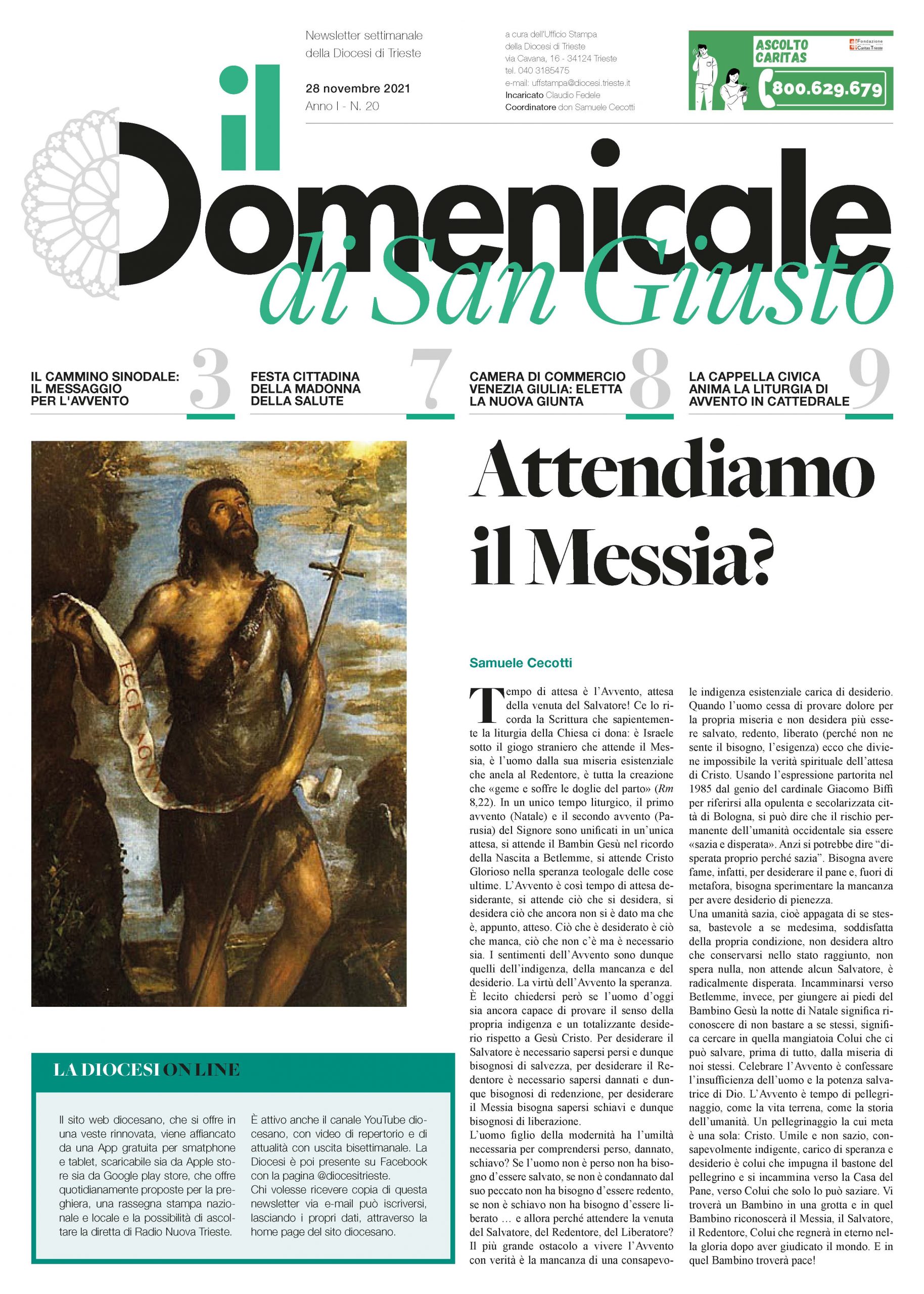 il Domenicale di San Giusto n. 20