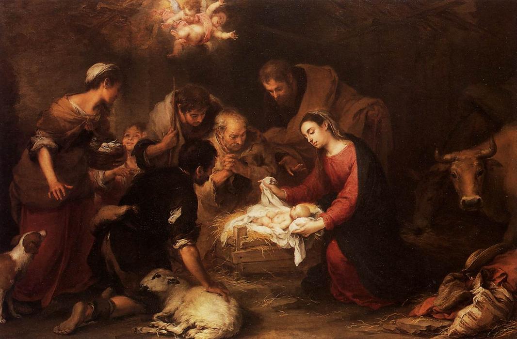 Bartolome-Esteban-Murillo-Adoration-of-the-Shepherds