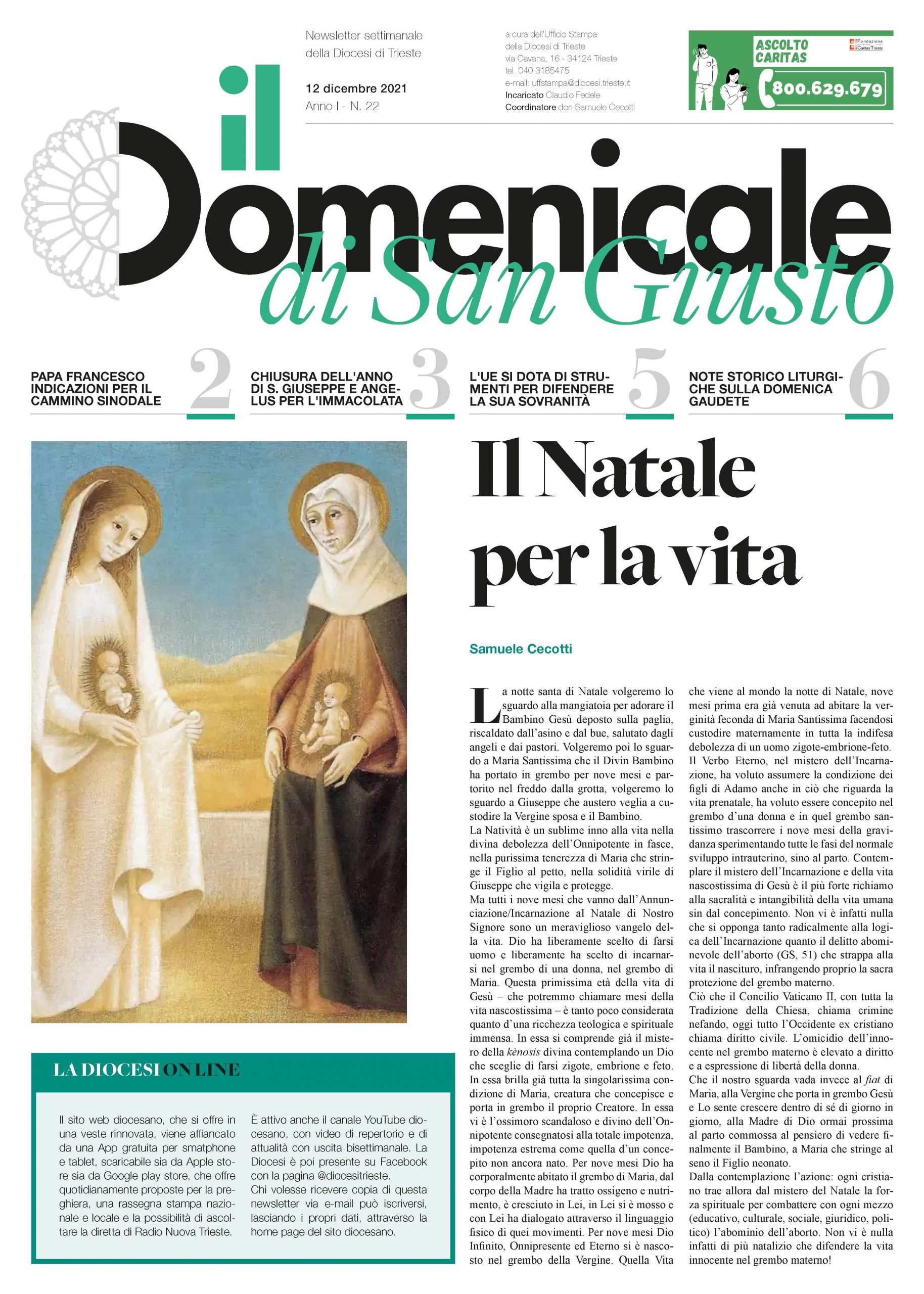 il Domenicale di San Giusto n. 22