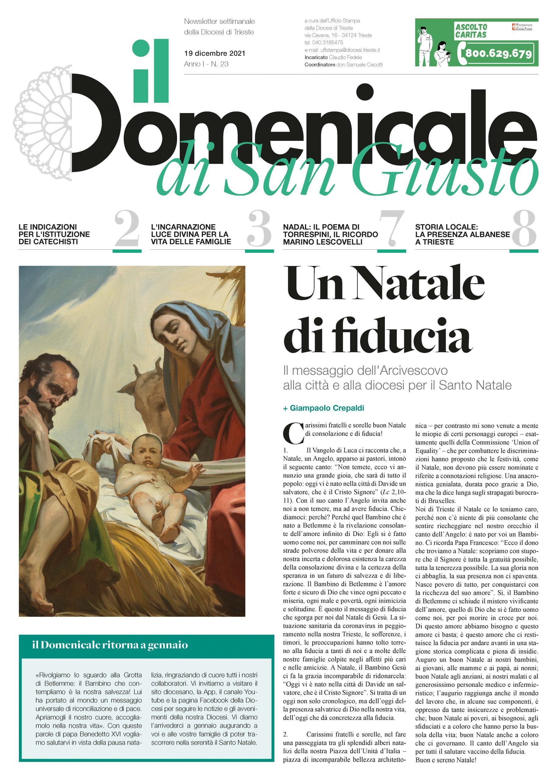 il Domenicale di San Giusto n. 23