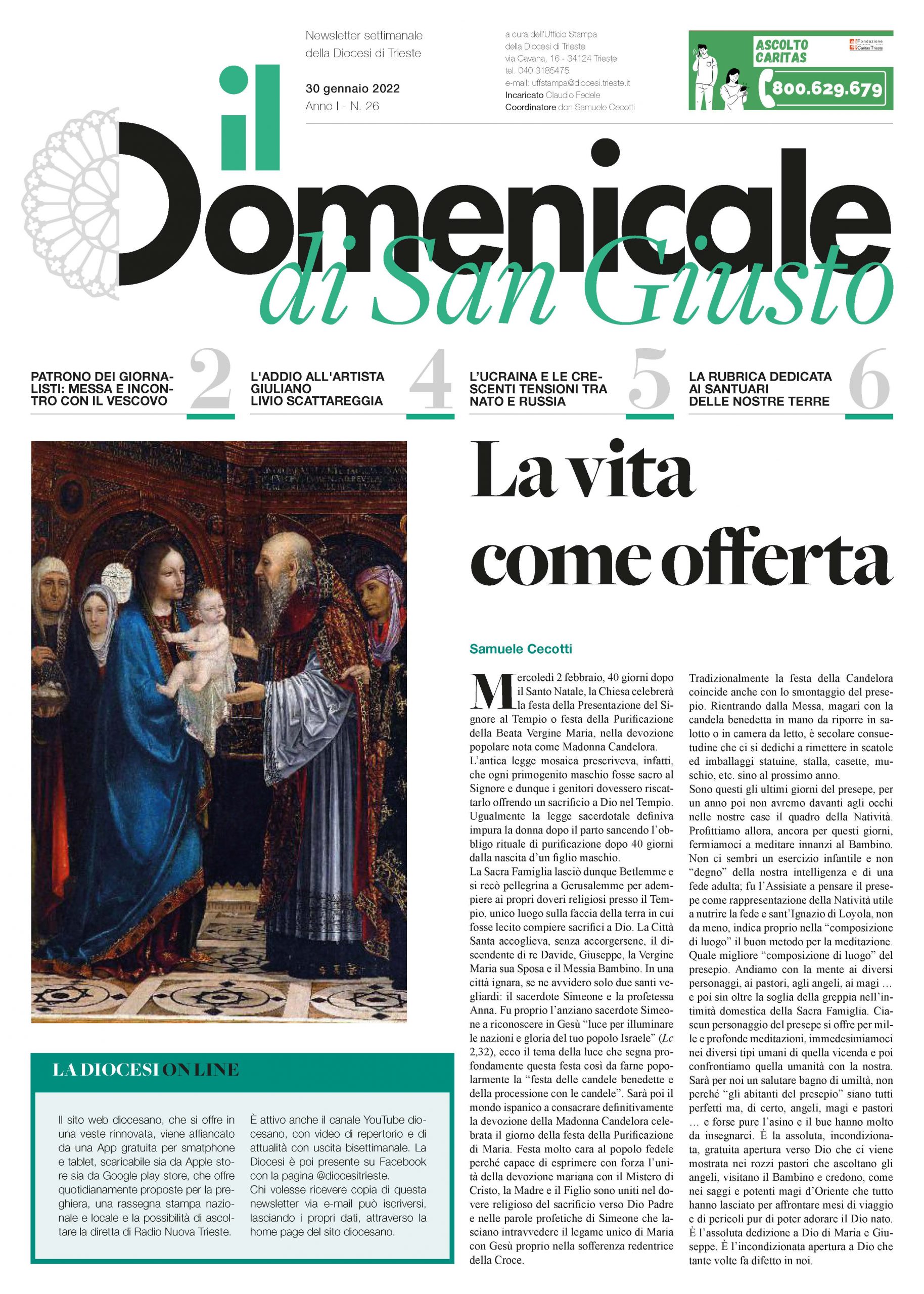 il Domenicale di San Giusto n. 26