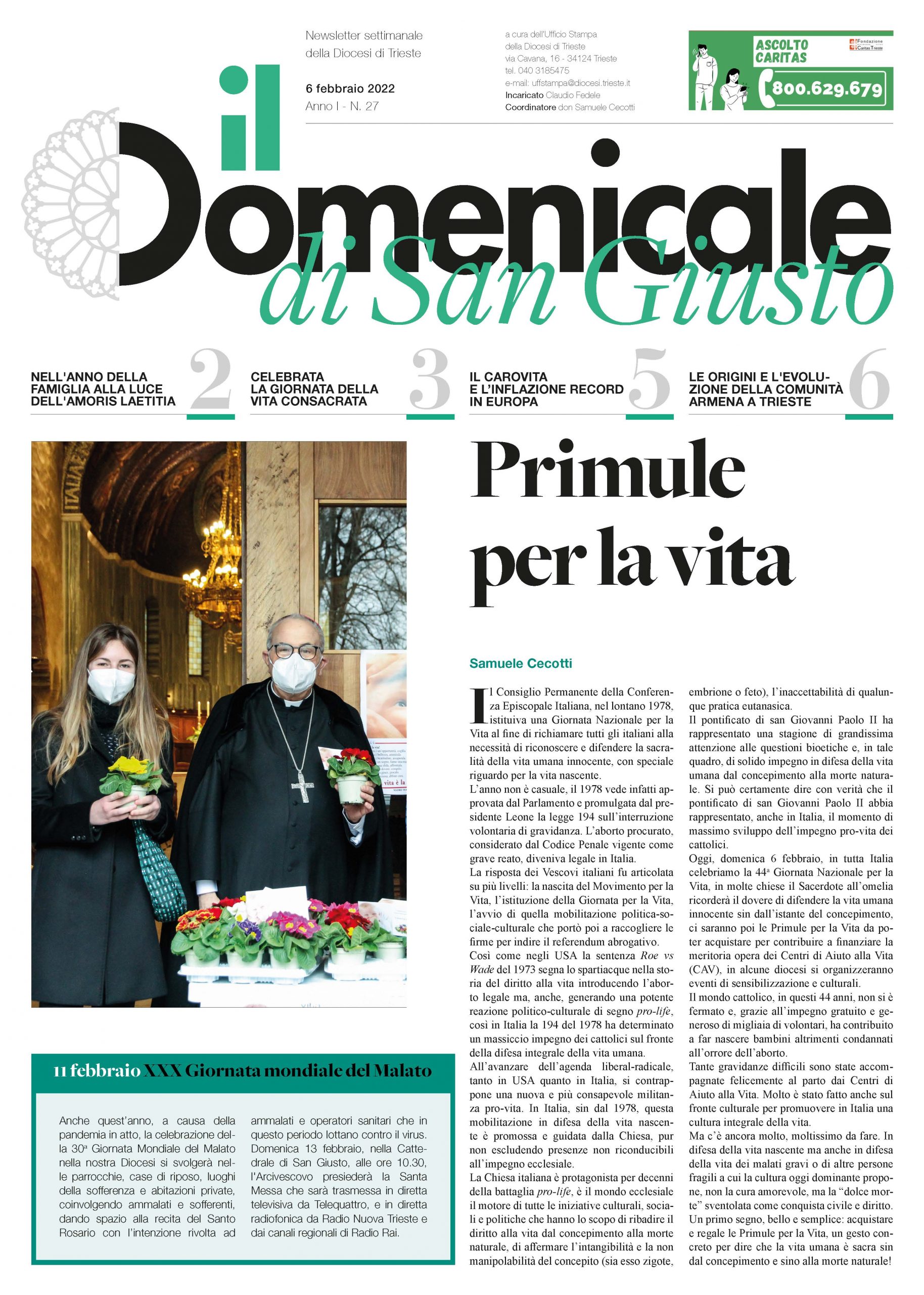 il Domenicale di San Giusto n. 27