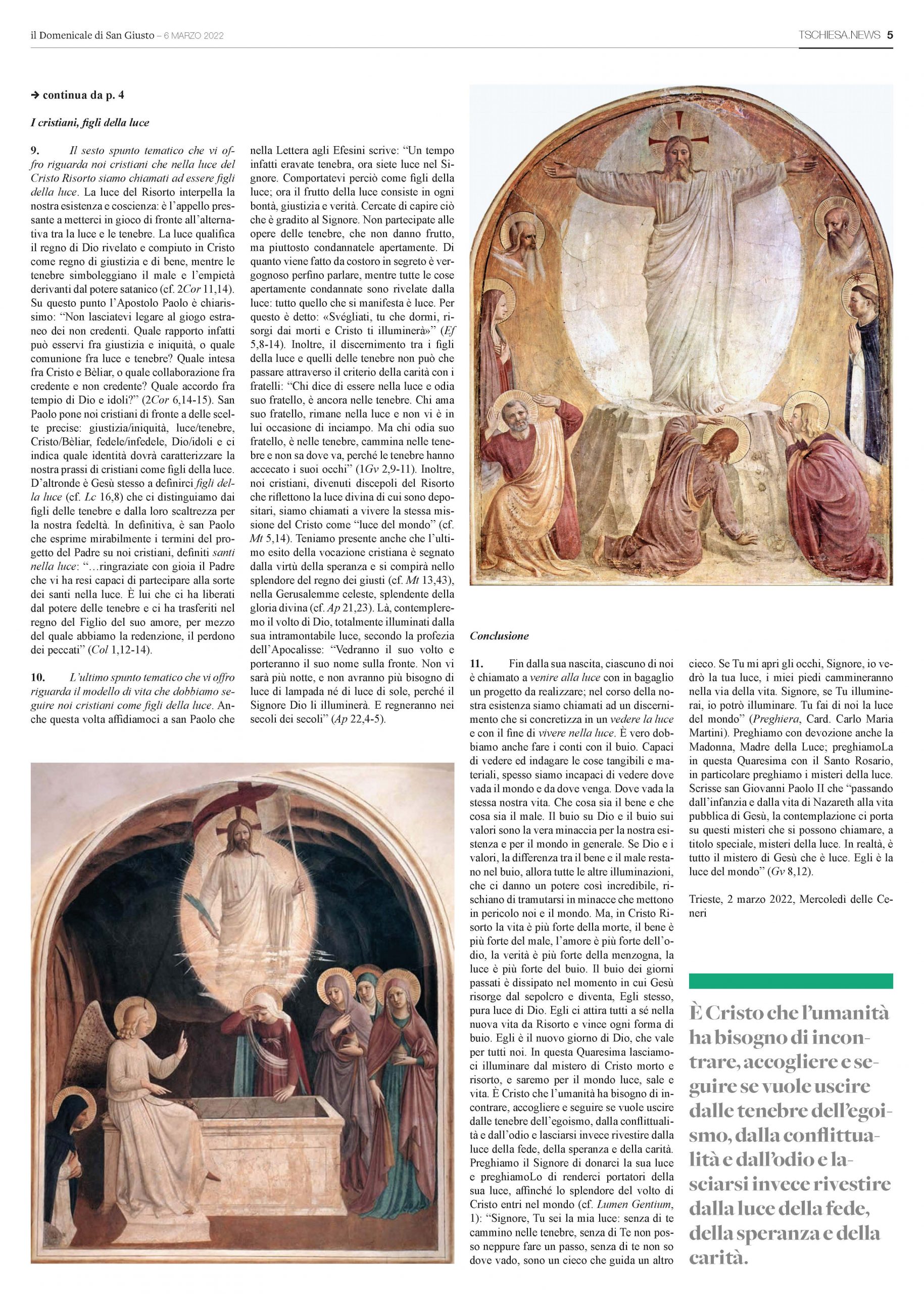 il Domenicale di San Giusto n. 31