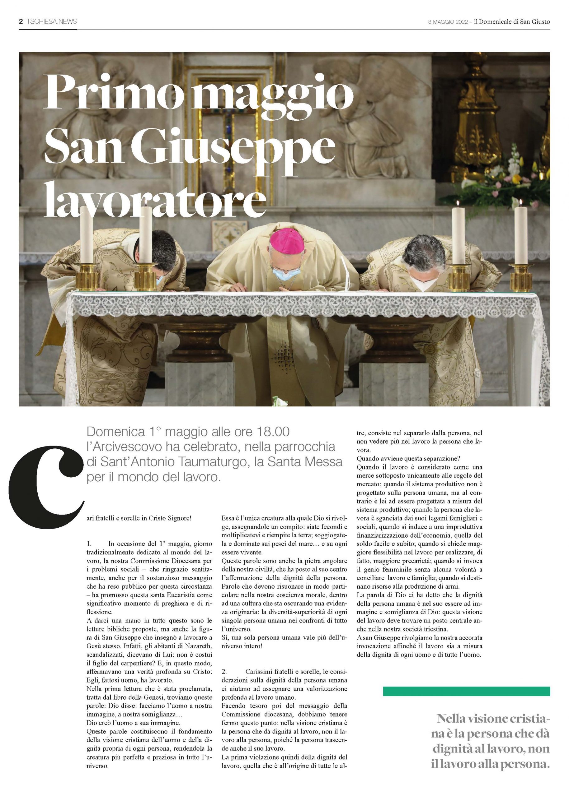 il Domenicale di San Giusto n. 40