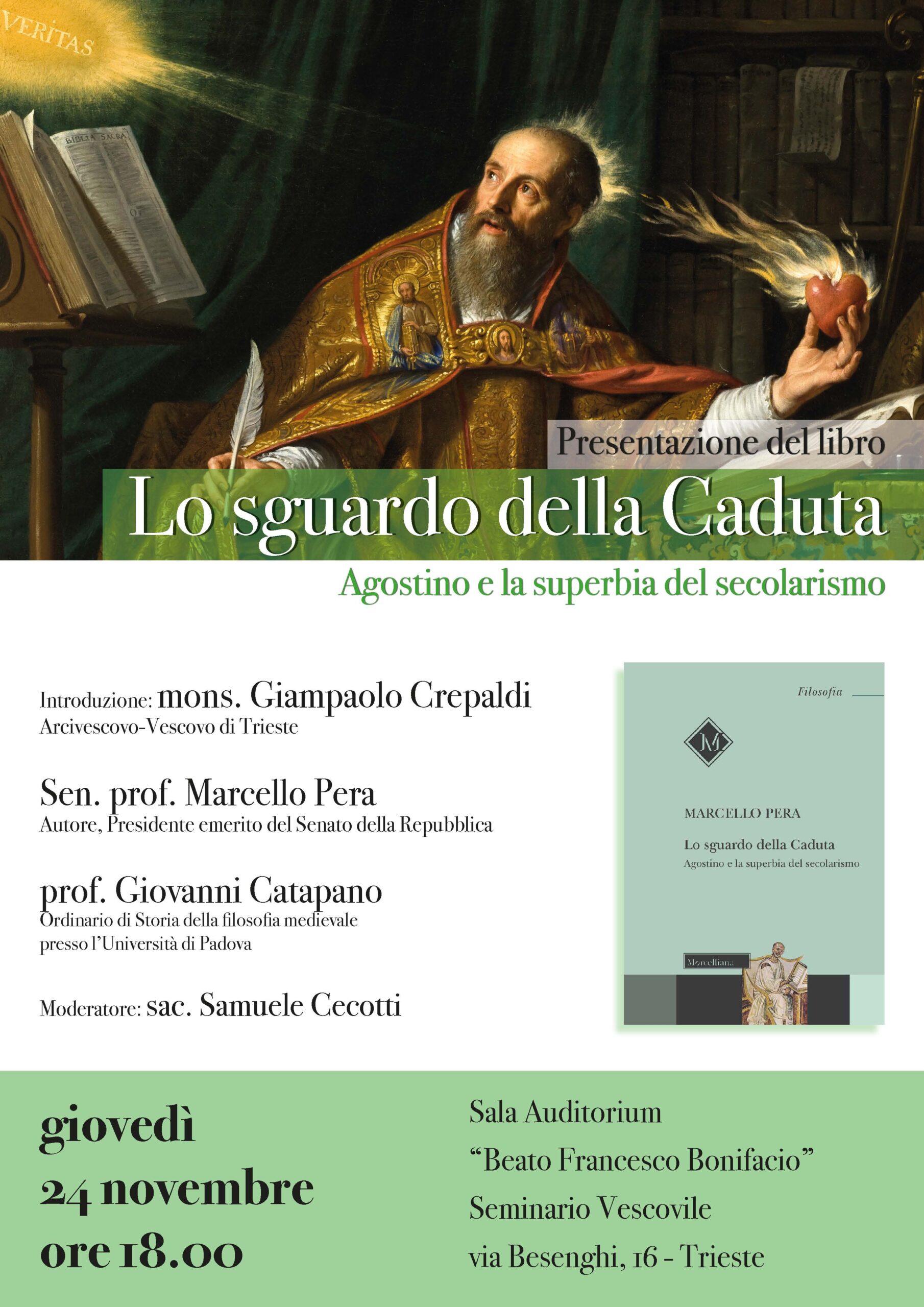 Presentazione del libro del Senatore Prof. Marcello Pera