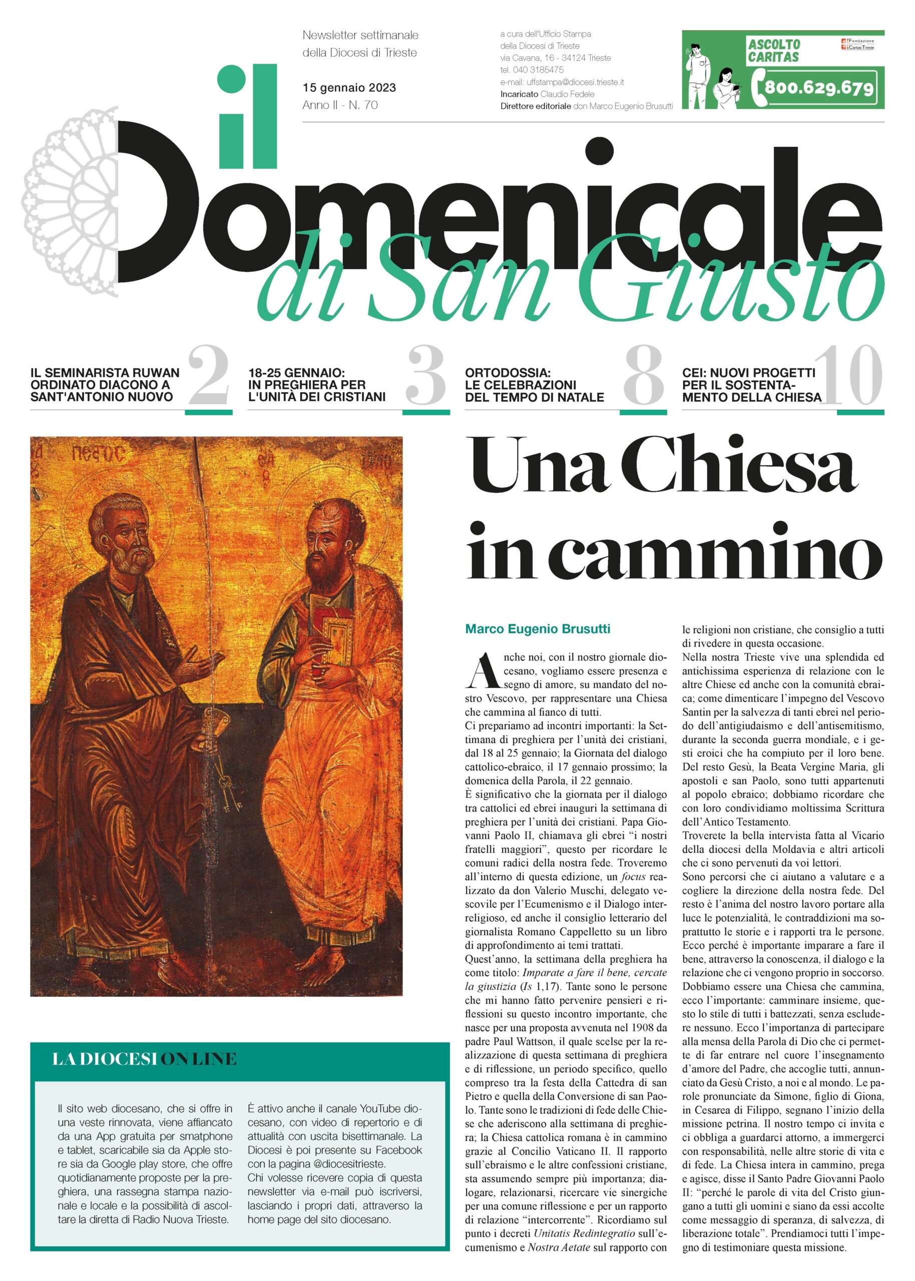 il Domenicale di San Giusto n. 70