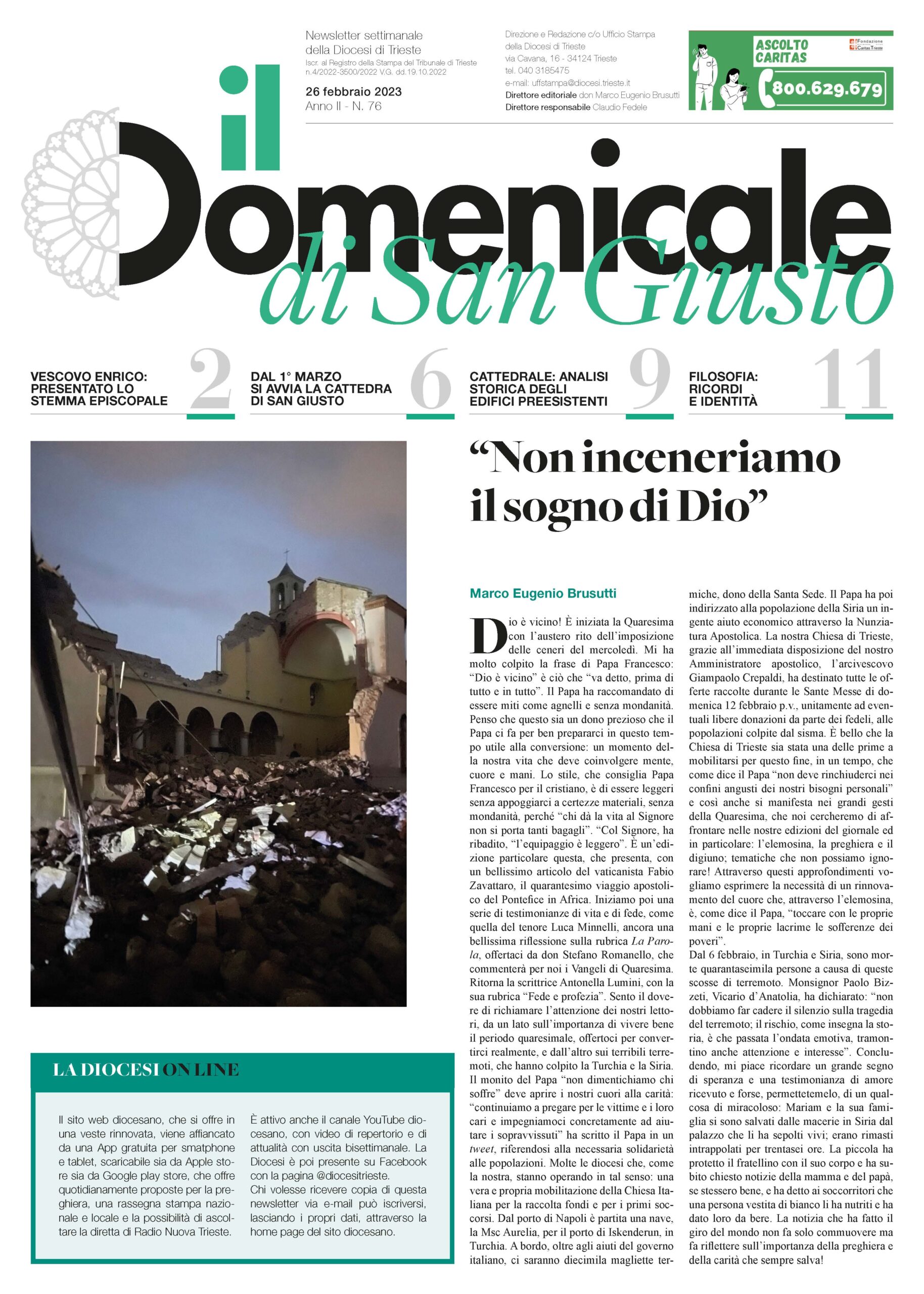 il Domenicale di San Giusto n. 76