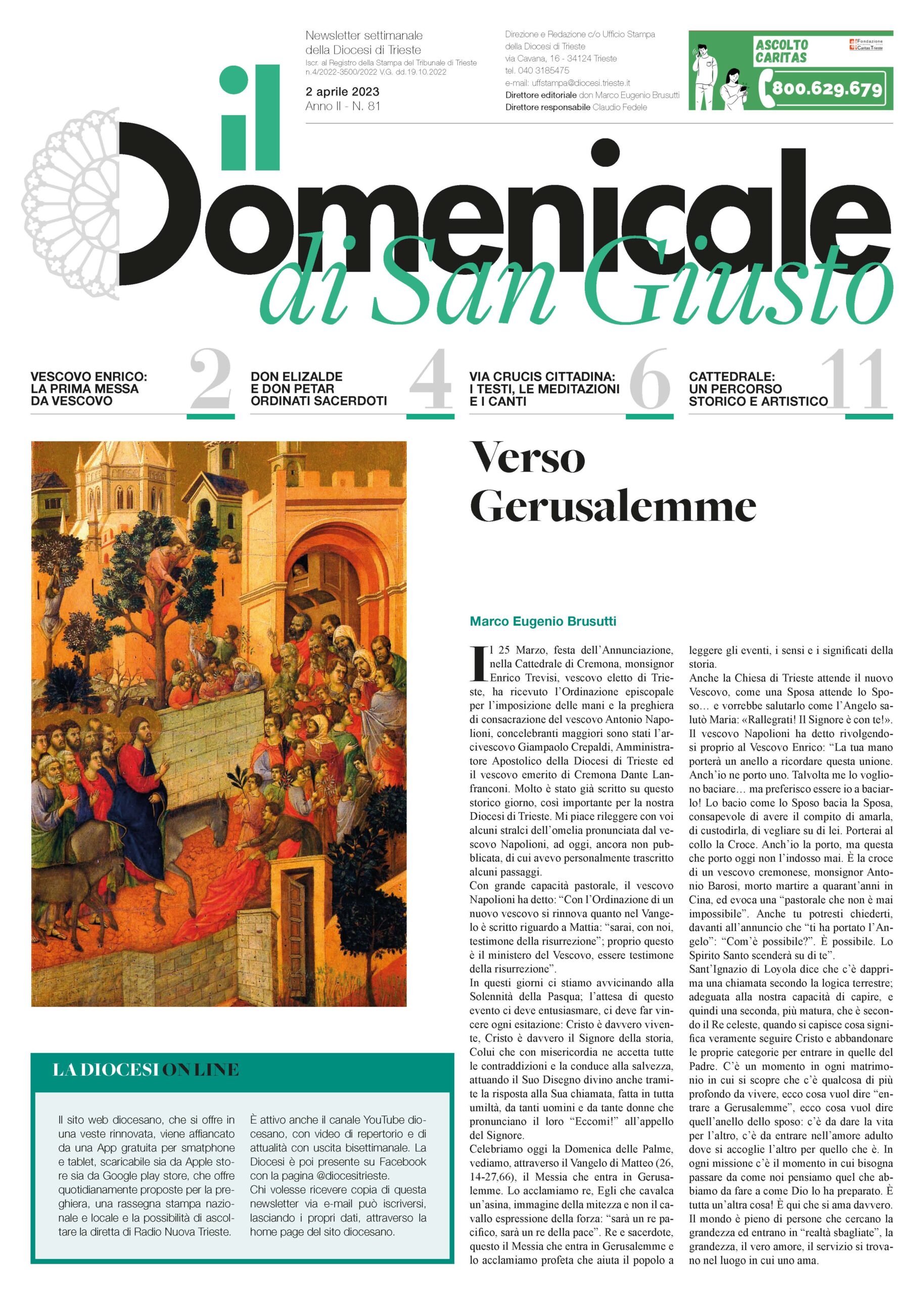 il Domenicale di San Giusto n. 81