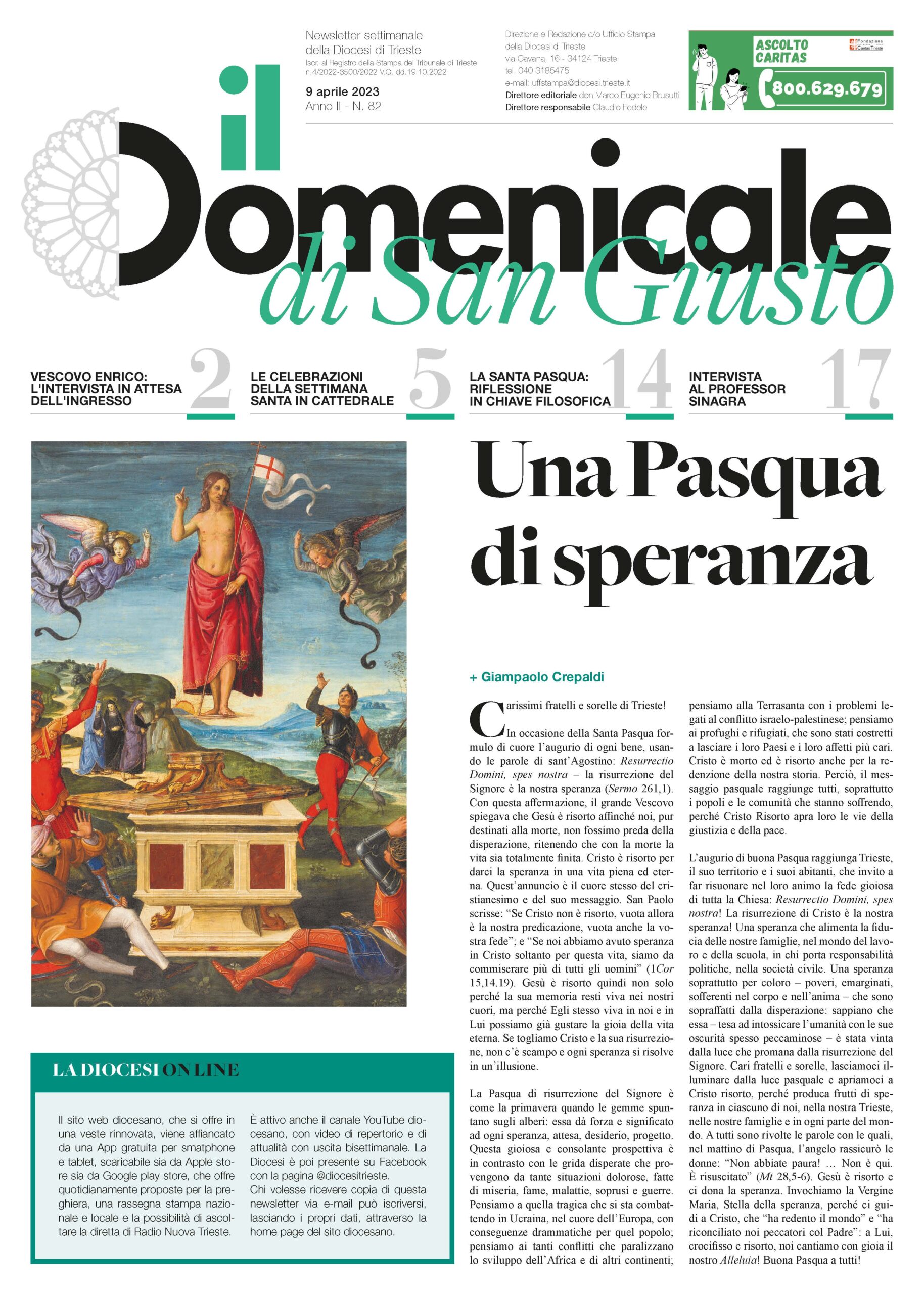 il Domenicale di San Giusto n. 82