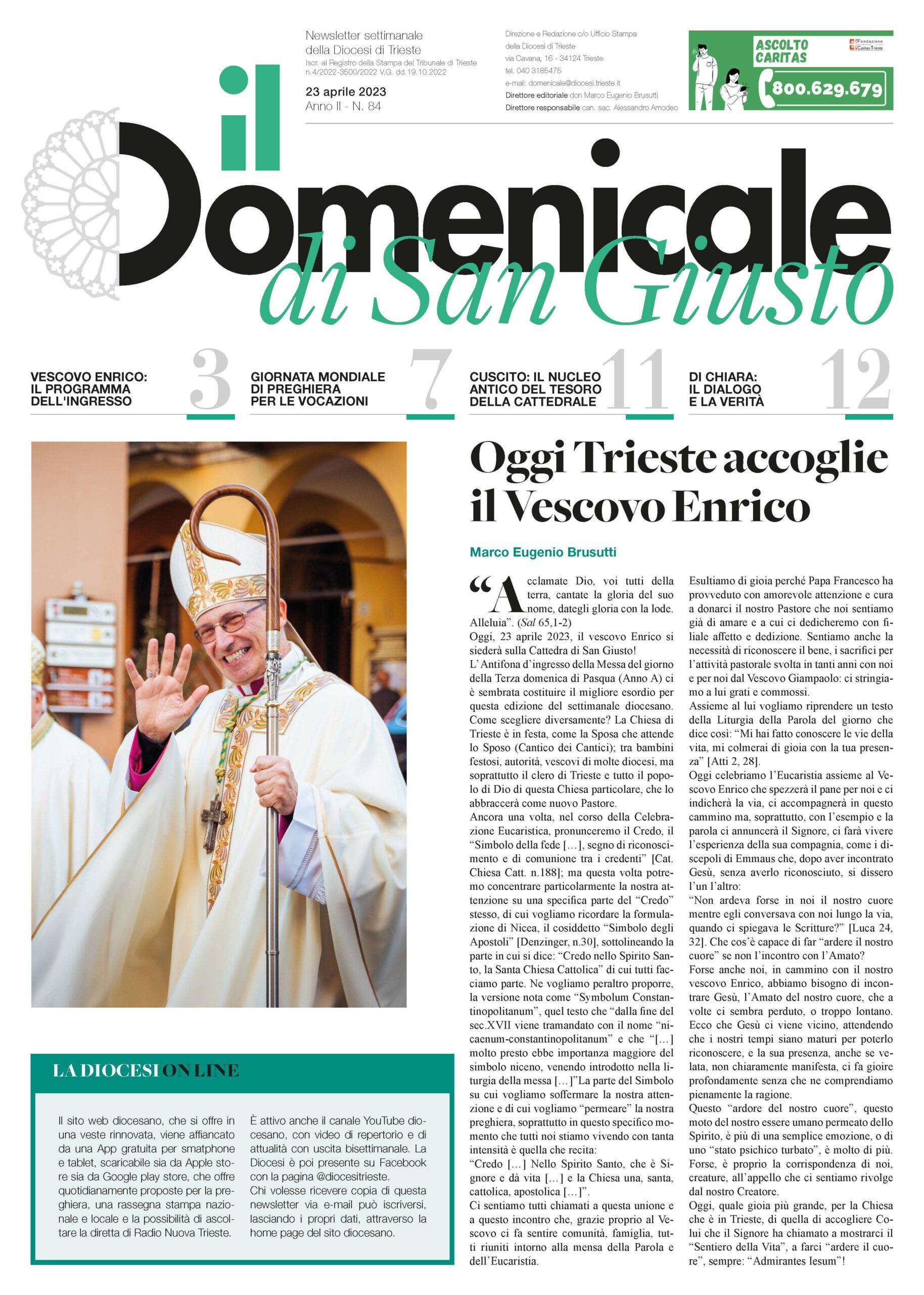 il Domenicale di San Giusto n. 84