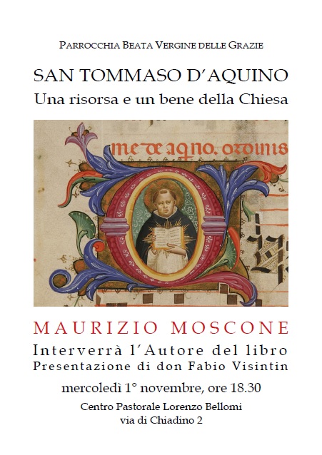 Conferenza su San Tommaso d’Aquino - Diocesi di Trieste