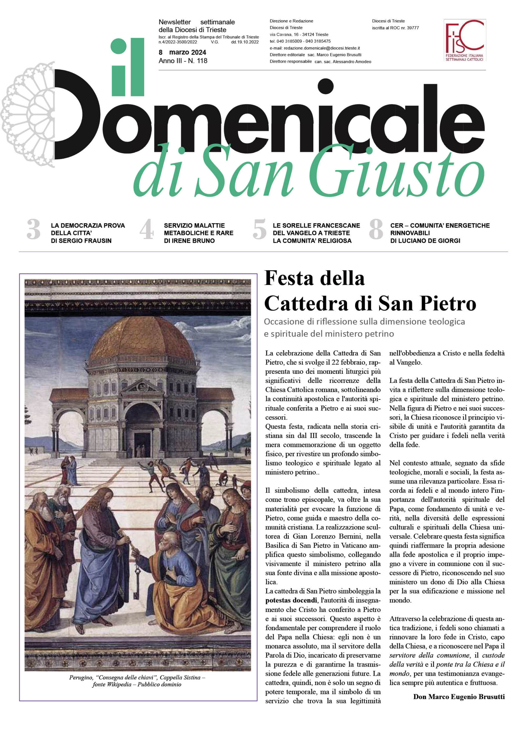 il Domenicale di San Giusto n. 118