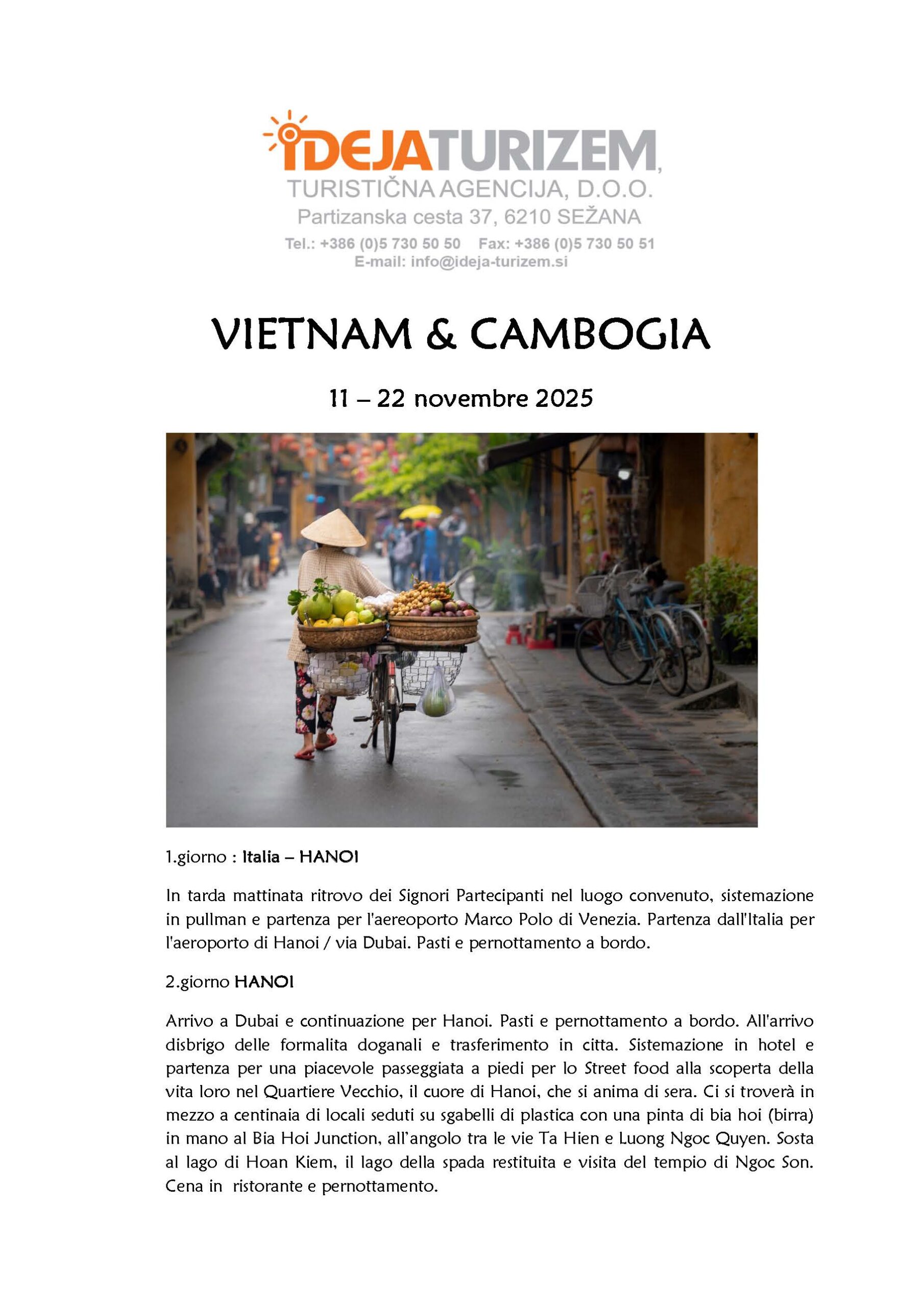 Vietnam e Cambogia | 11 – 22 novembre 2025