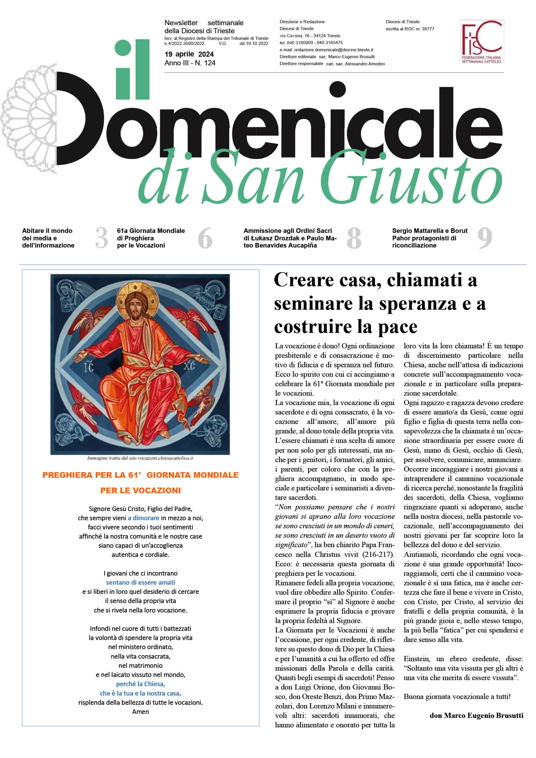 il Domenicale di San Giusto n. 124