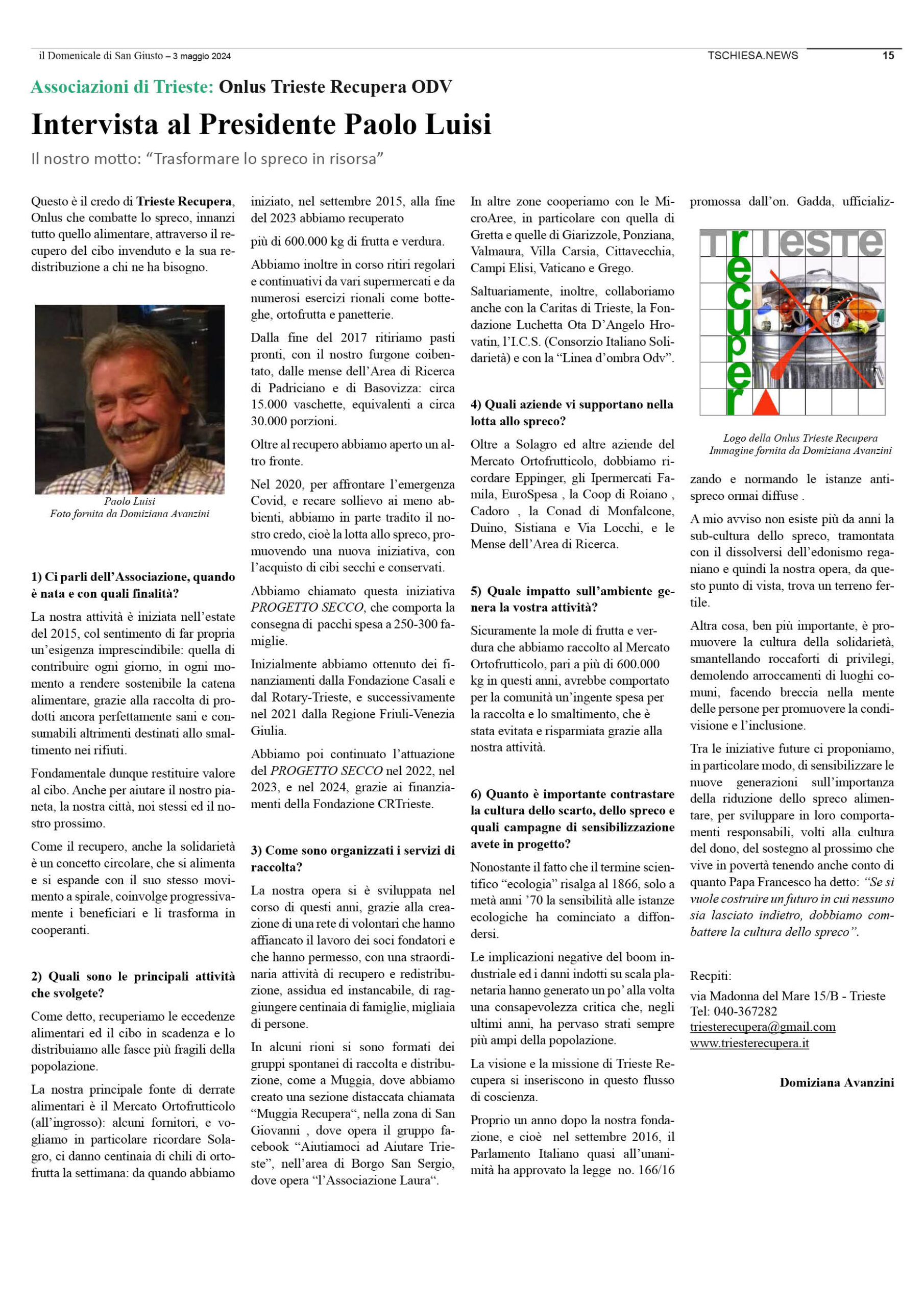 il Domenicale di San Giusto n. 126