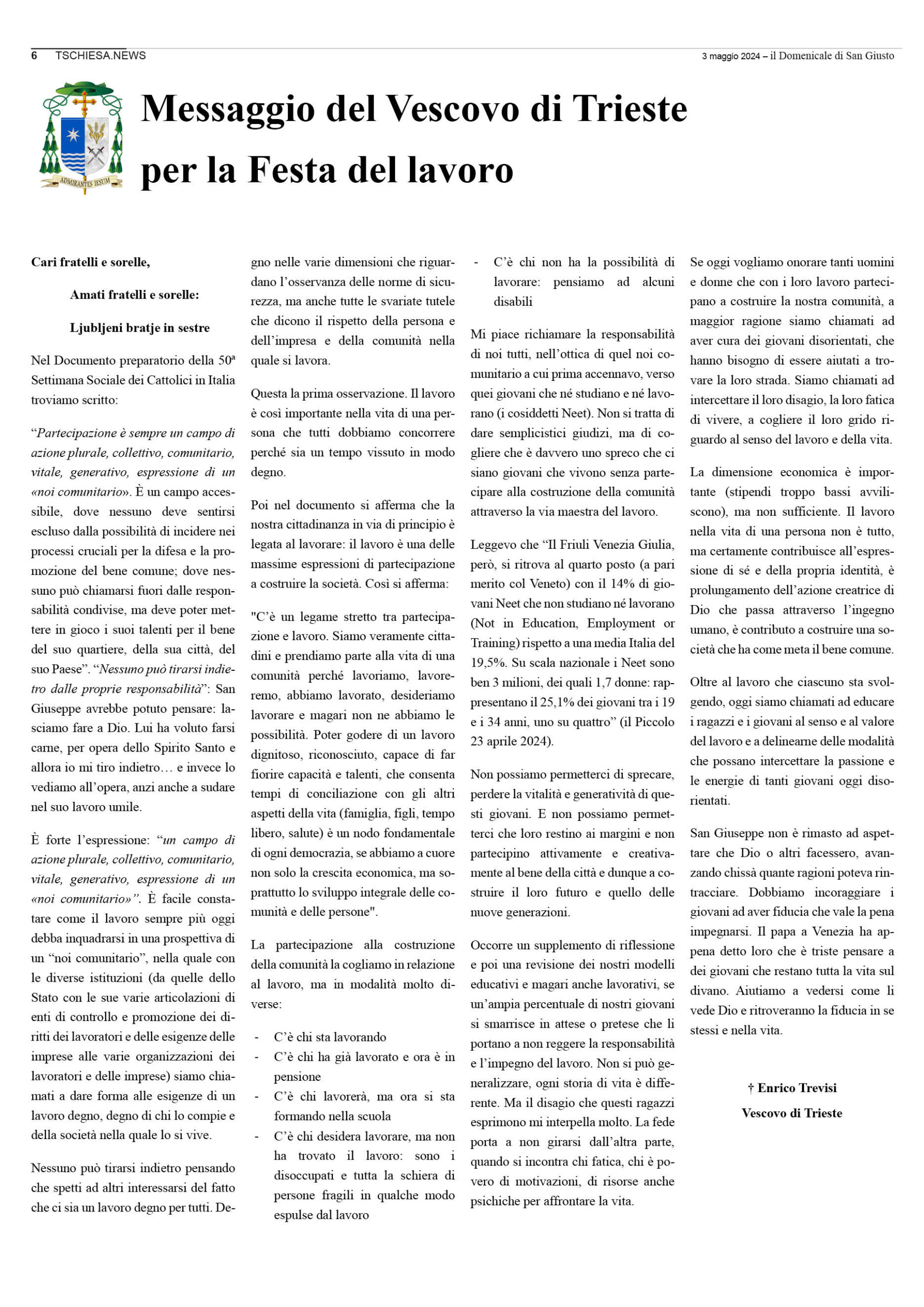 il Domenicale di San Giusto n. 126
