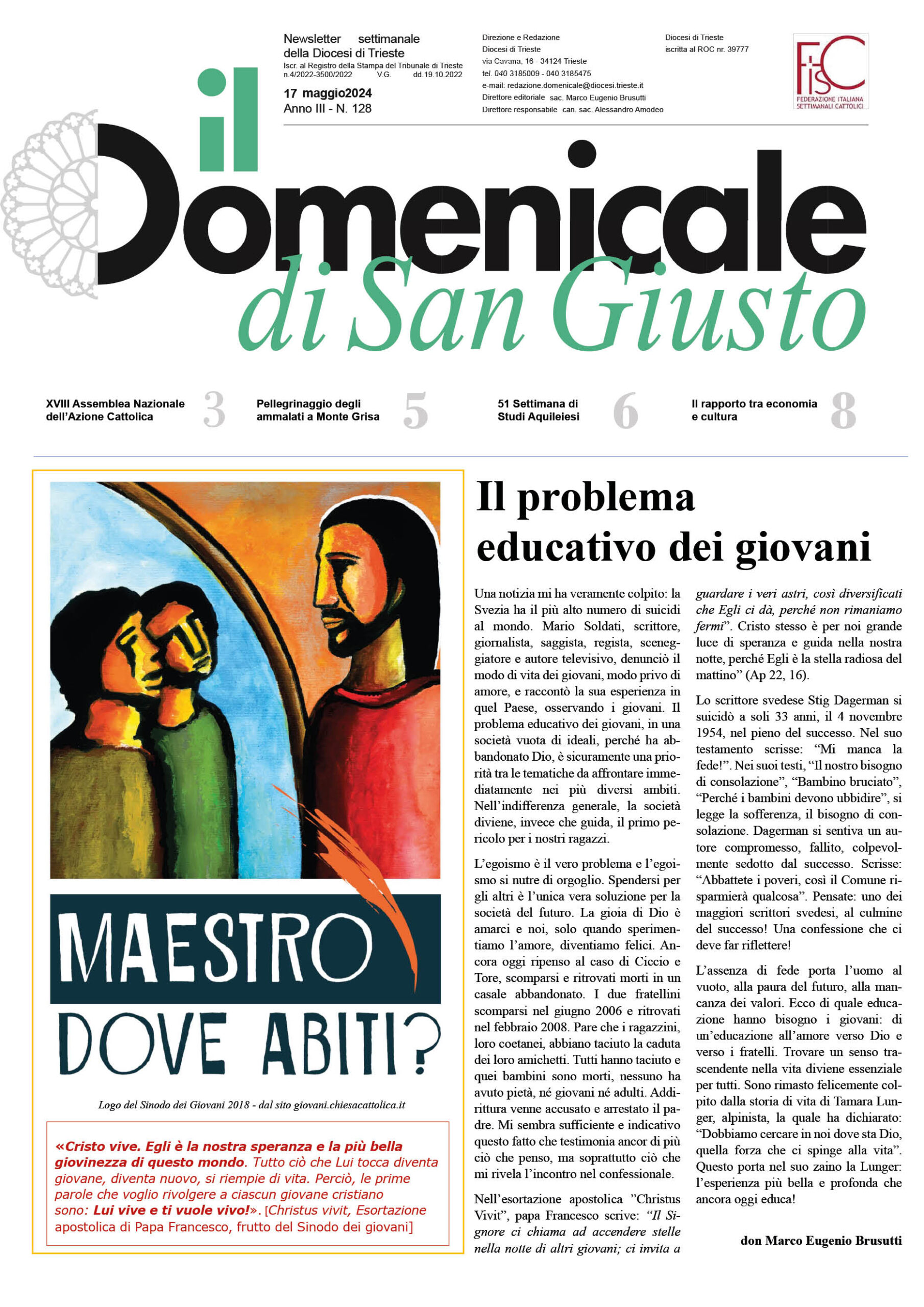 il Domenicale di San Giusto n. 128