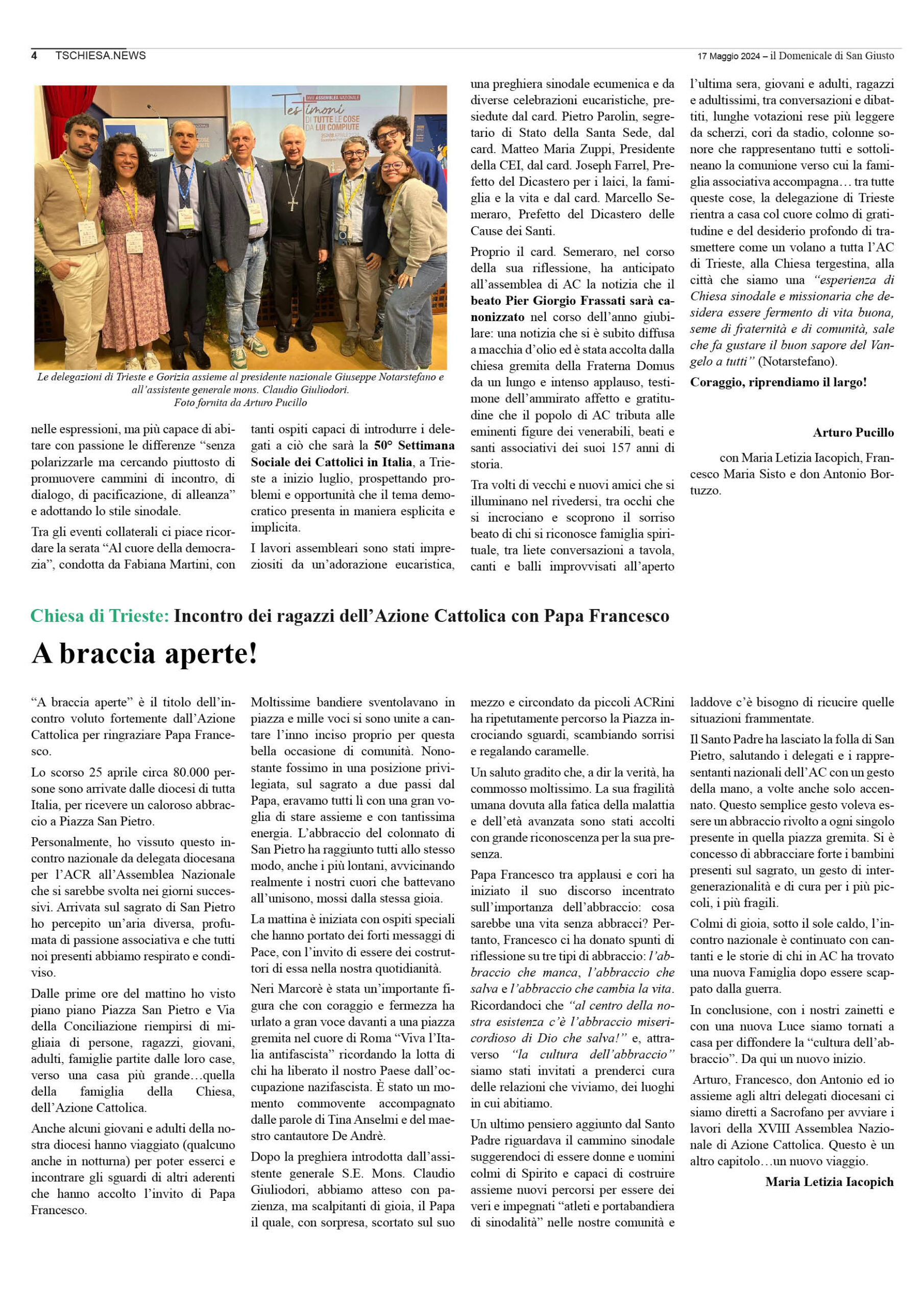 il Domenicale di San Giusto n. 128