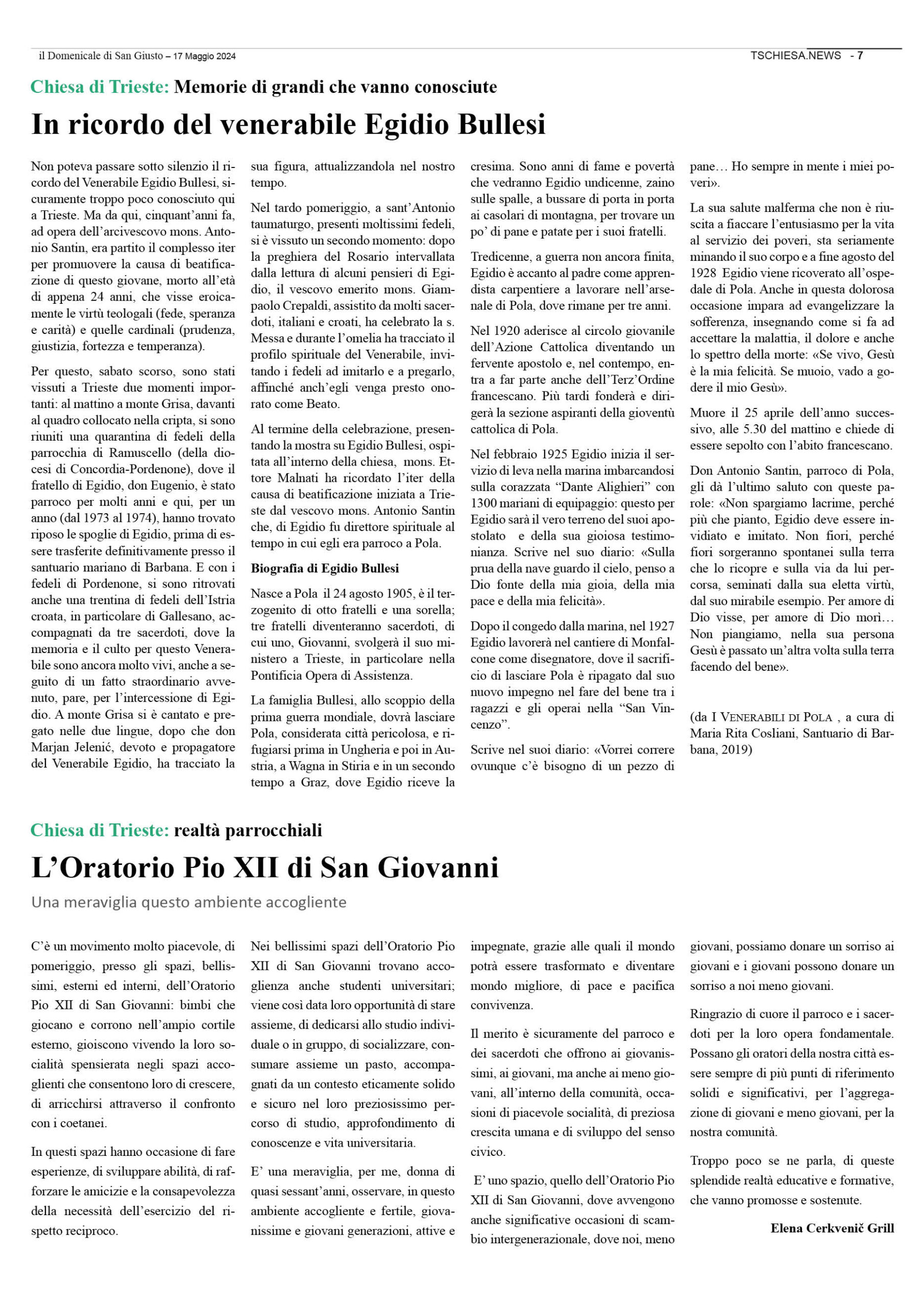 il Domenicale di San Giusto n. 128