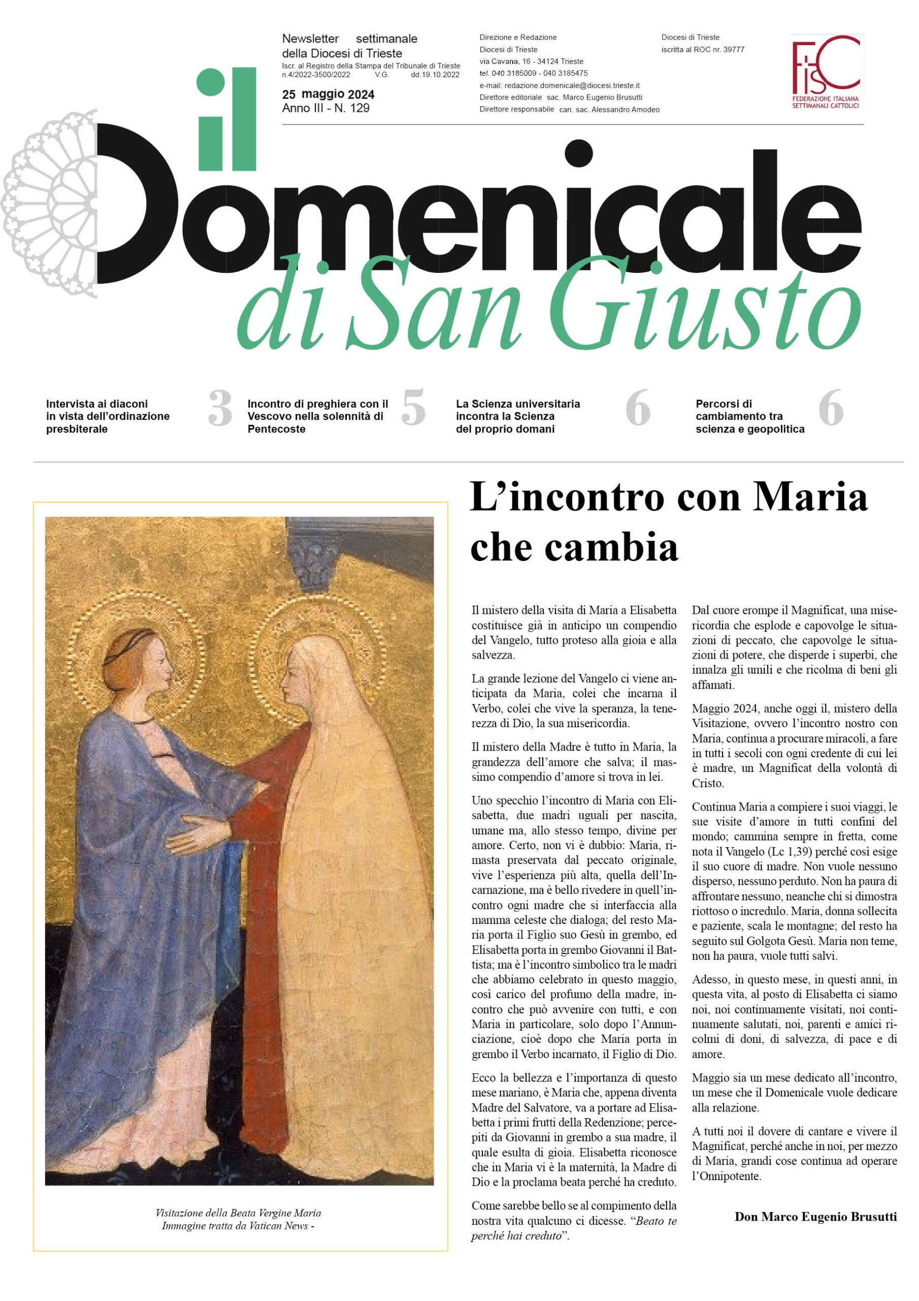 il Domenicale di San Giusto n. 129