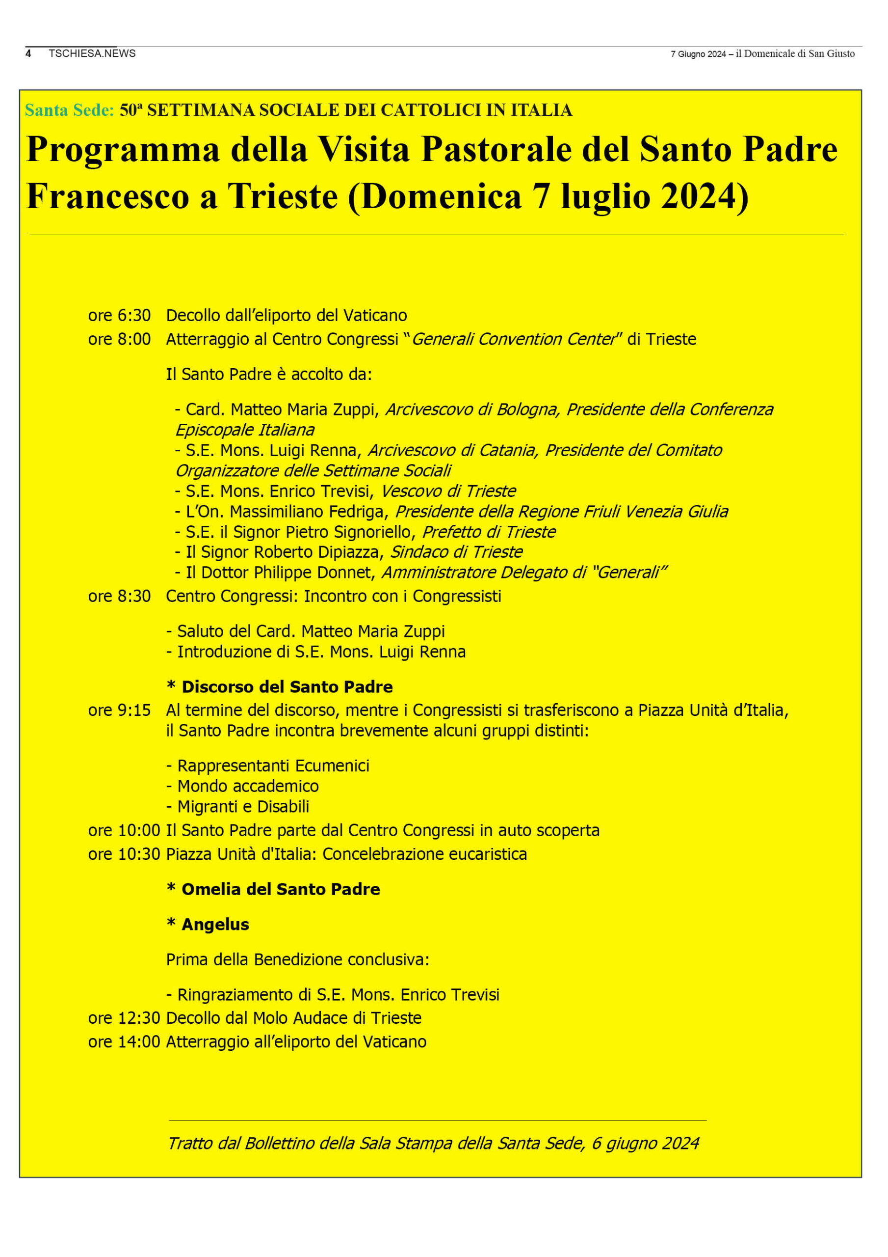 il Domenicale di San Giusto n. 131