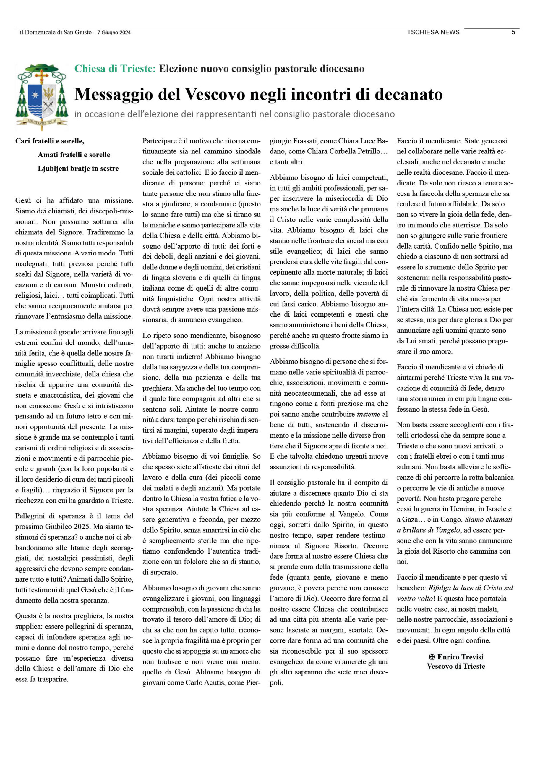 il Domenicale di San Giusto n. 131