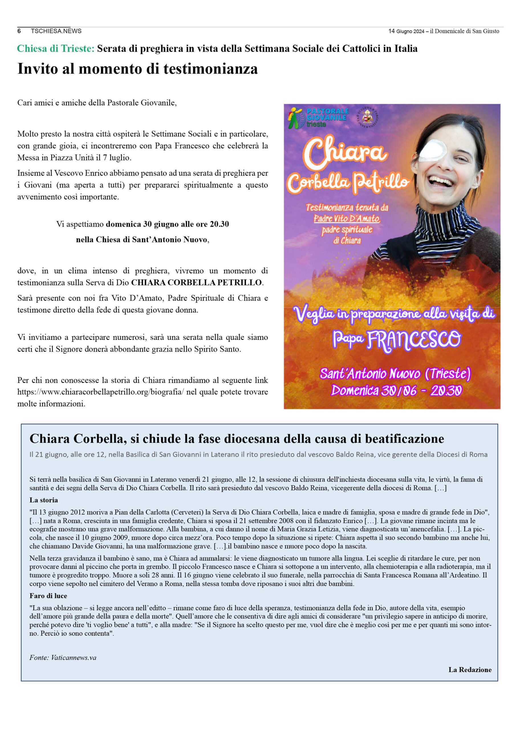 il Domenicale di San Giusto n. 132