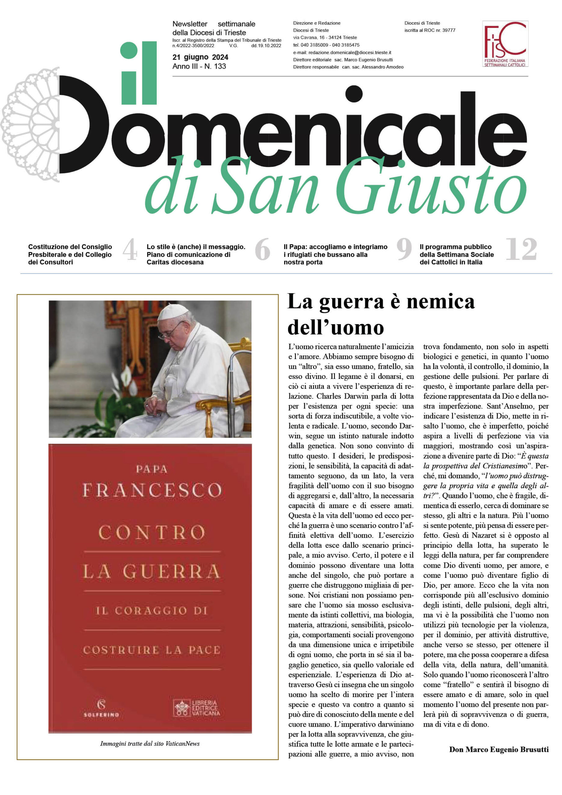 il Domenicale di San Giusto n. 133