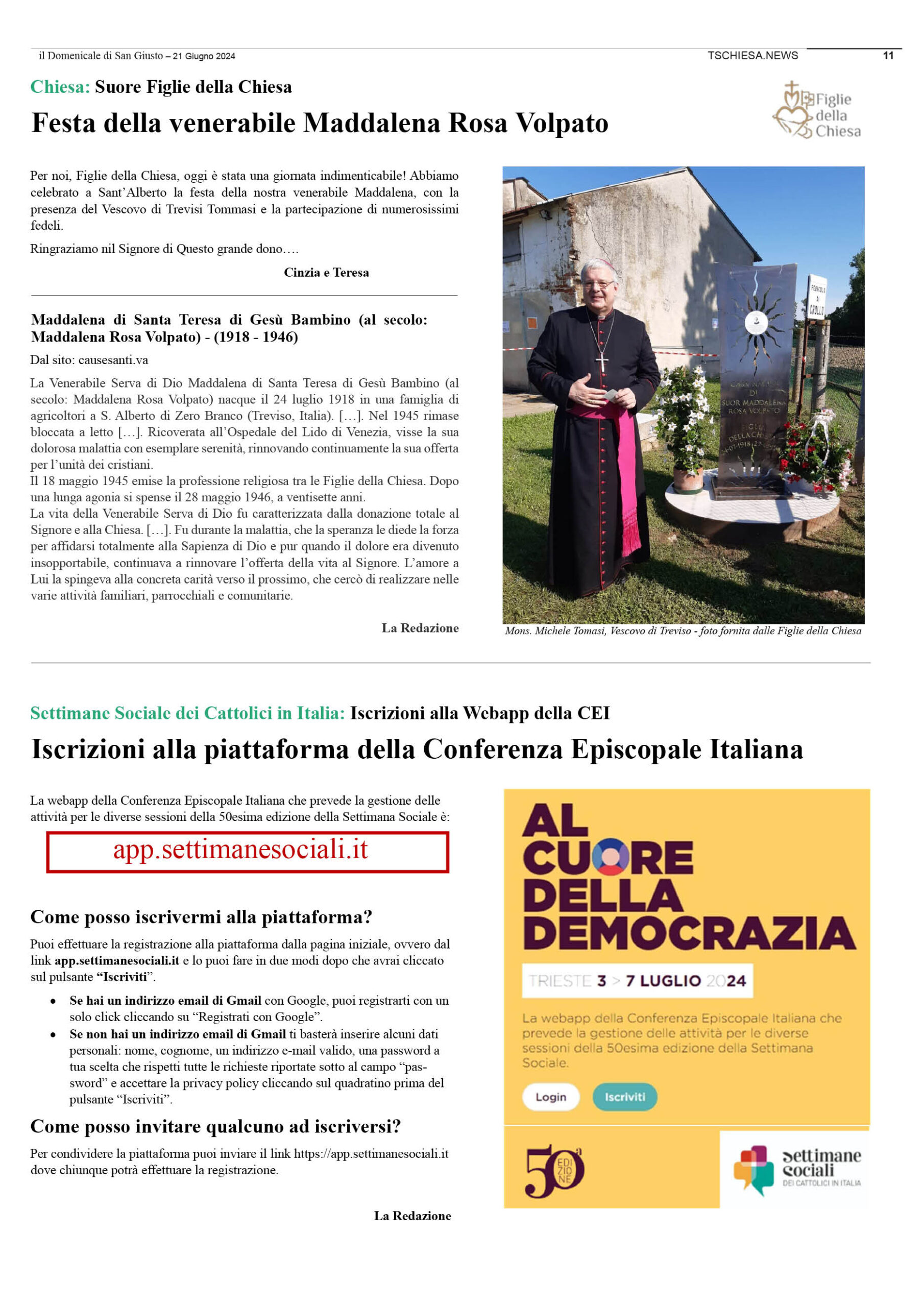il Domenicale di San Giusto n. 133