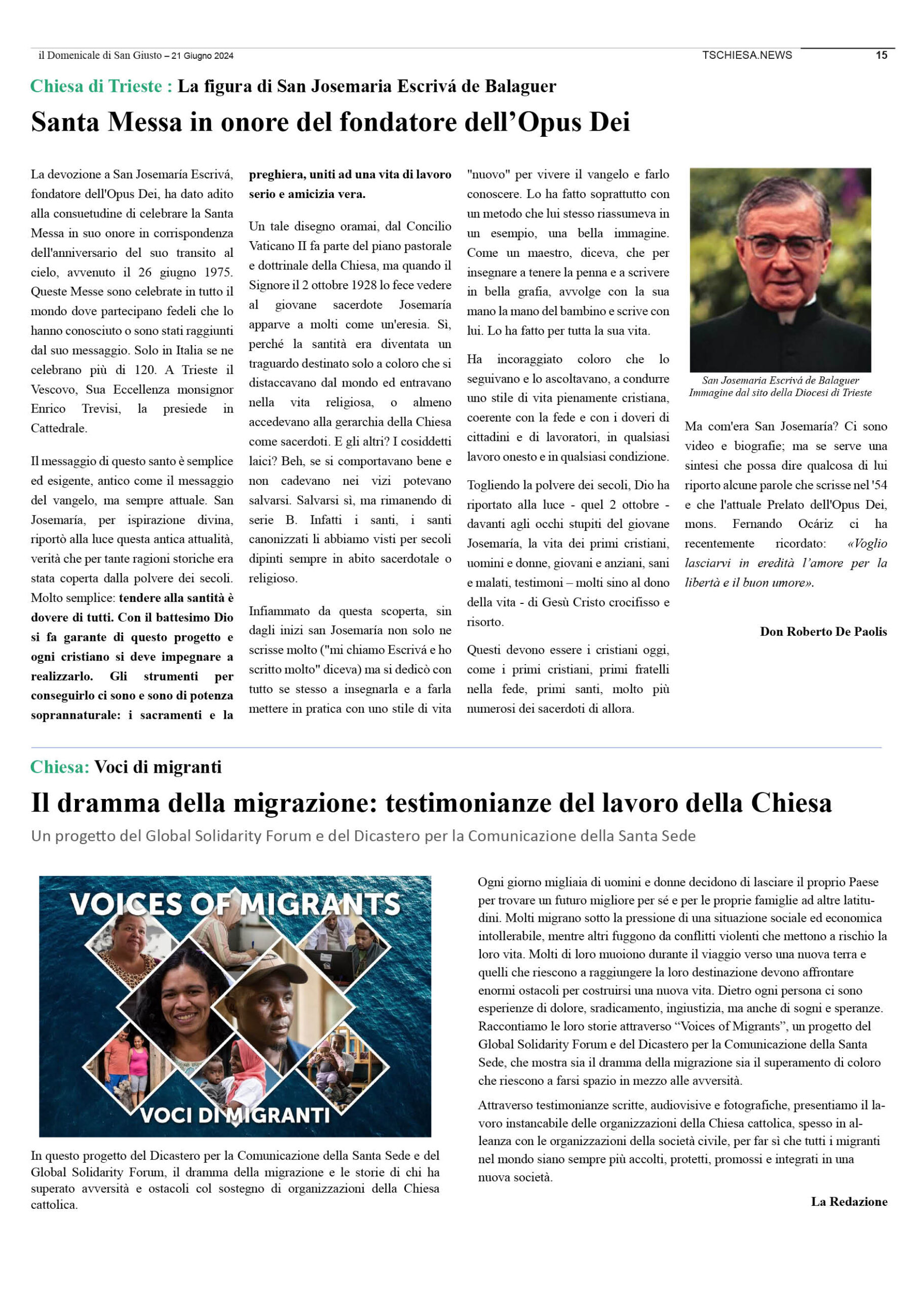 il Domenicale di San Giusto n. 133