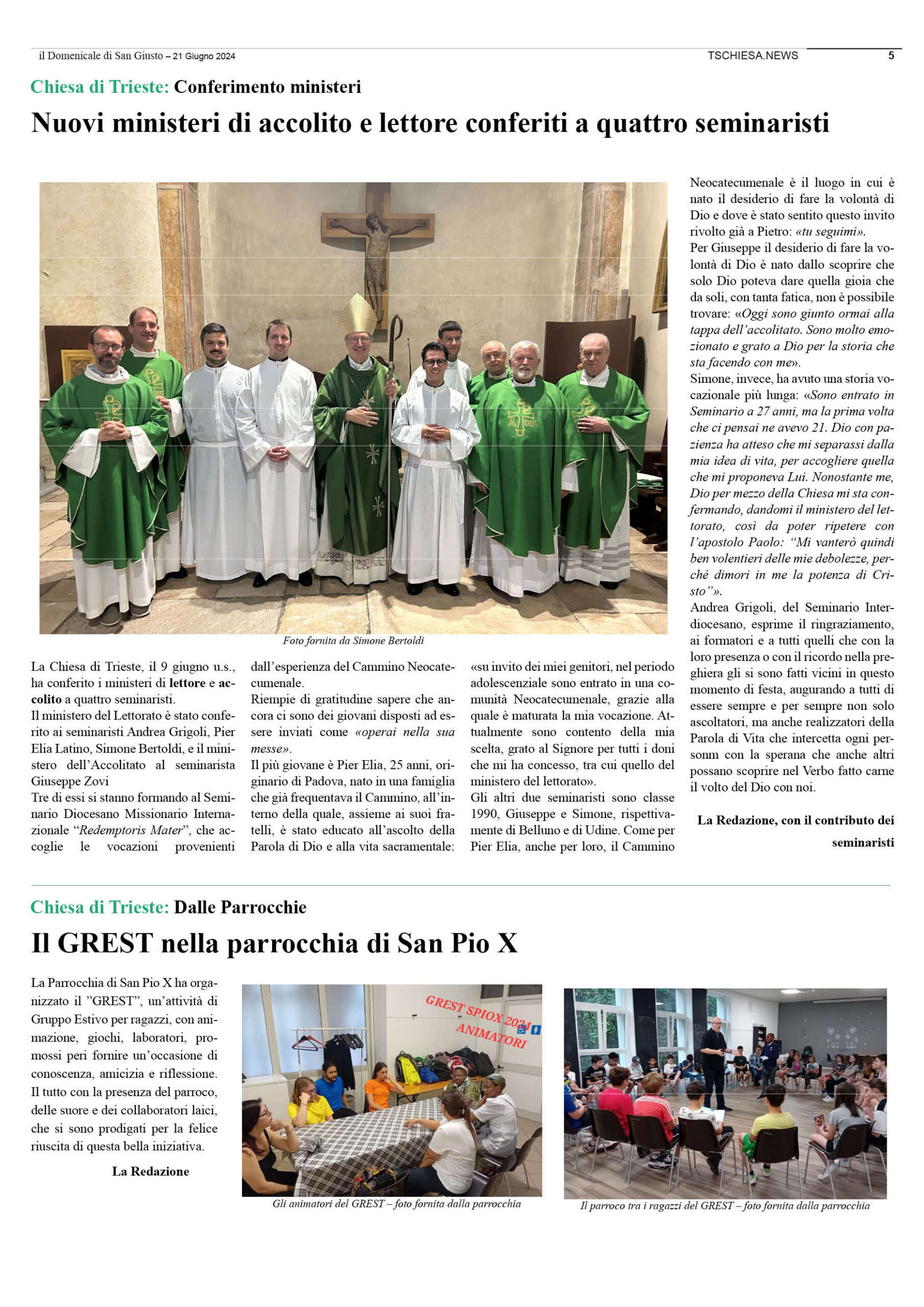 il Domenicale di San Giusto n. 133