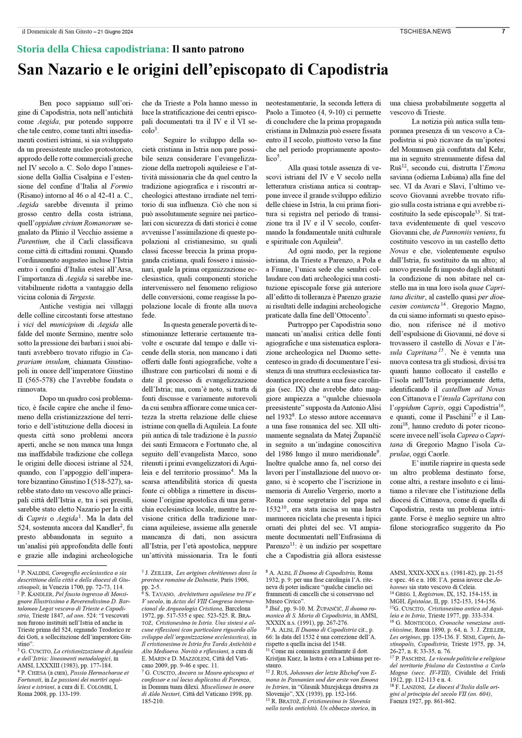 il Domenicale di San Giusto n. 133