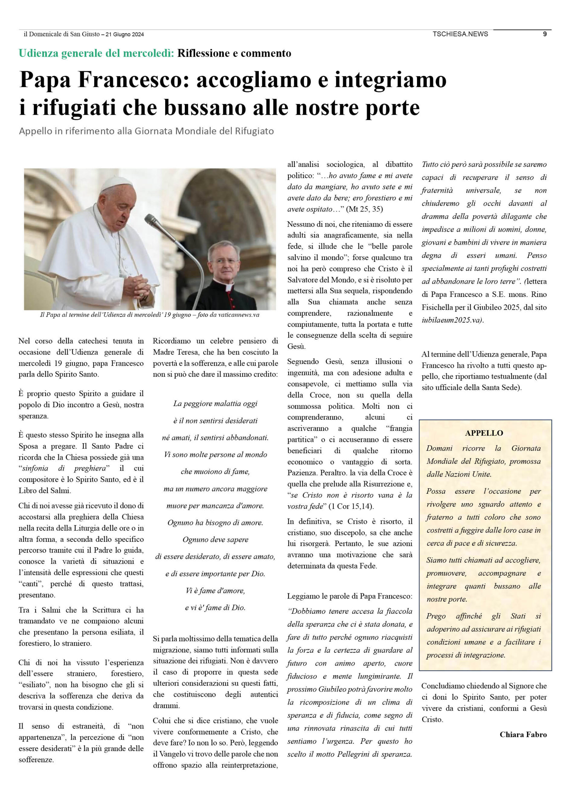 il Domenicale di San Giusto n. 133