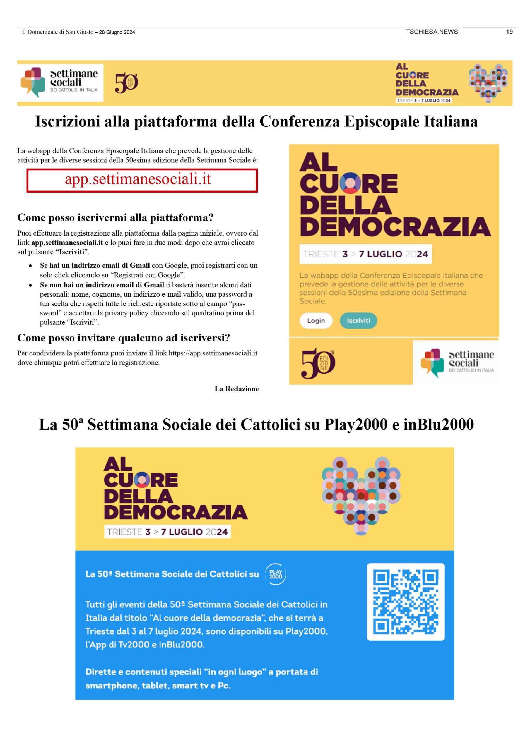 il Domenicale di San Giusto n. 134