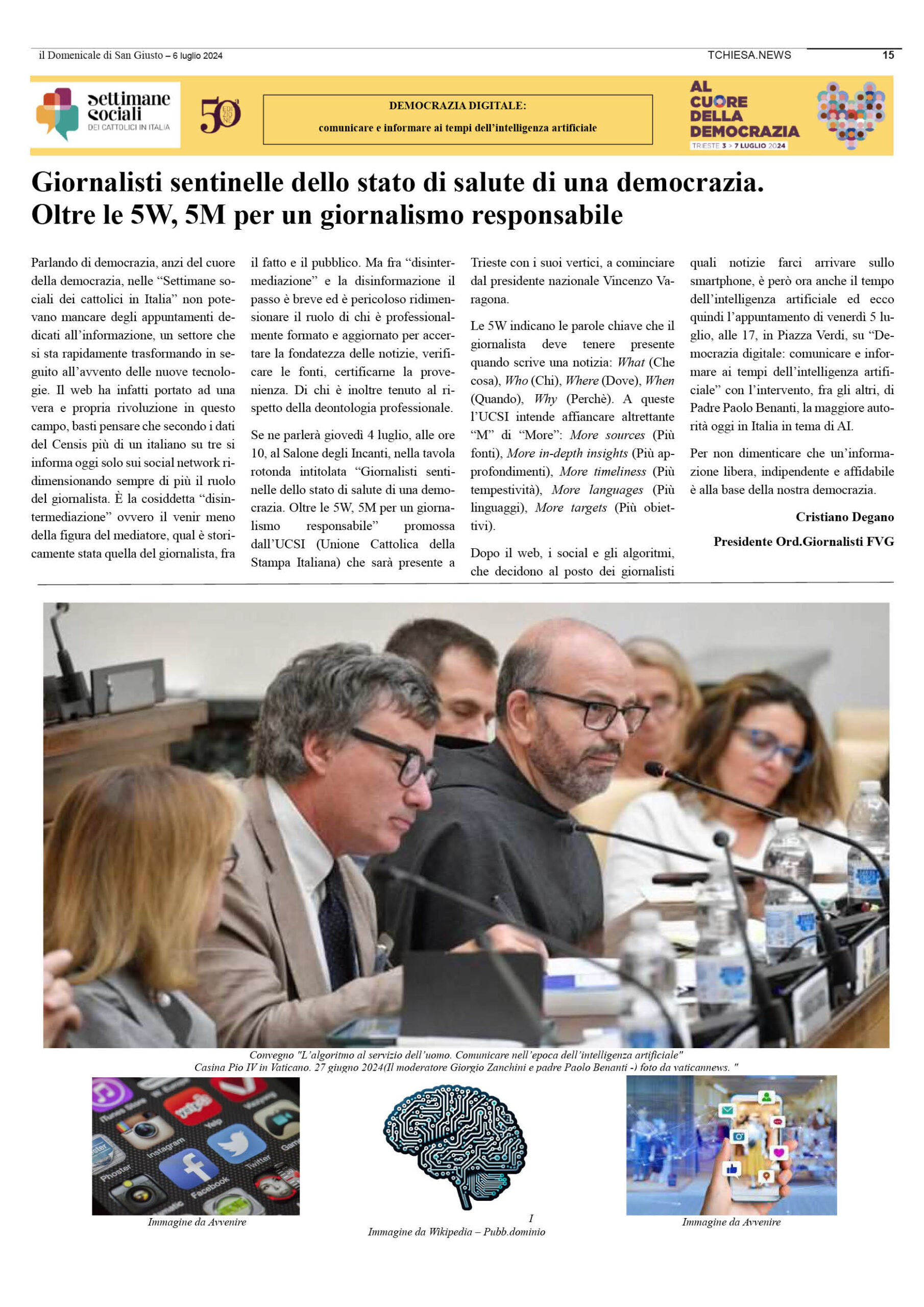 il Domenicale di San Giusto n. 135