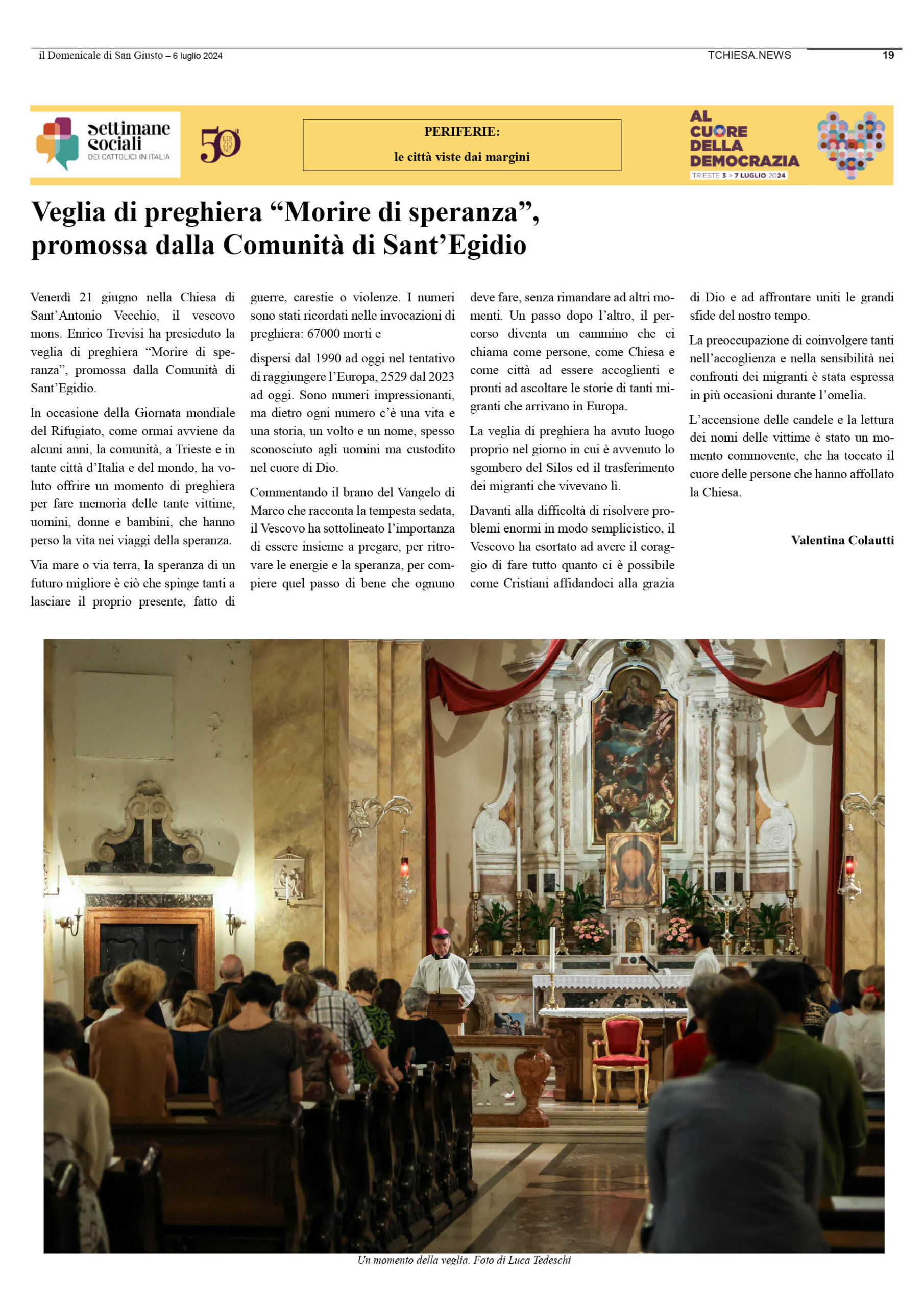 il Domenicale di San Giusto n. 135