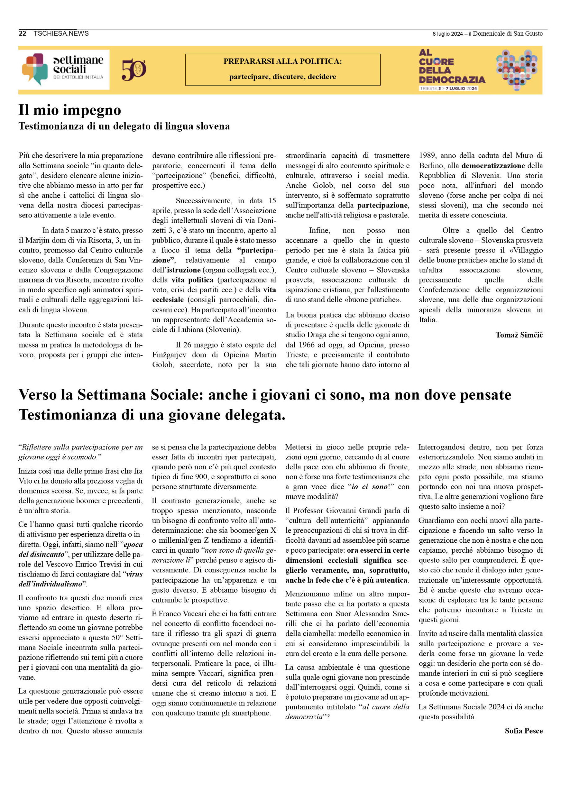 il Domenicale di San Giusto n. 135