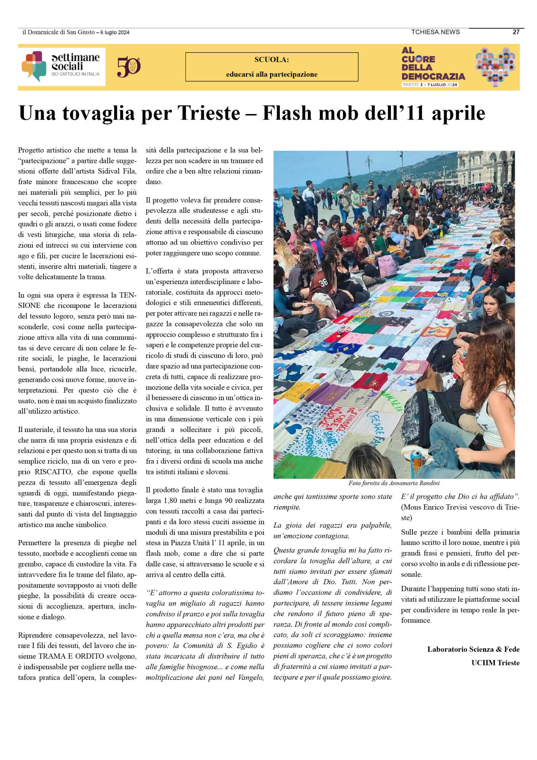 il Domenicale di San Giusto n. 135