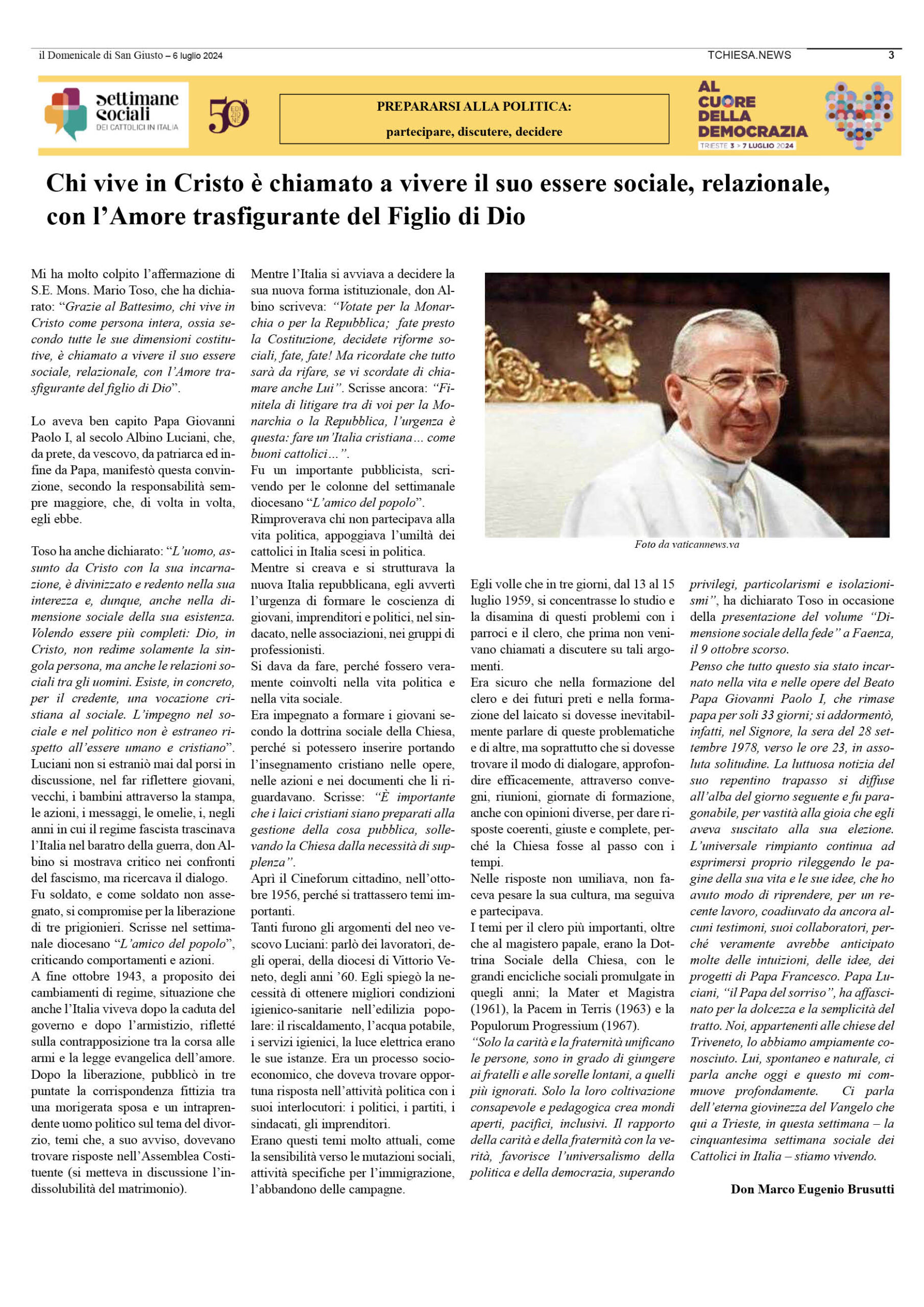il Domenicale di San Giusto n. 135