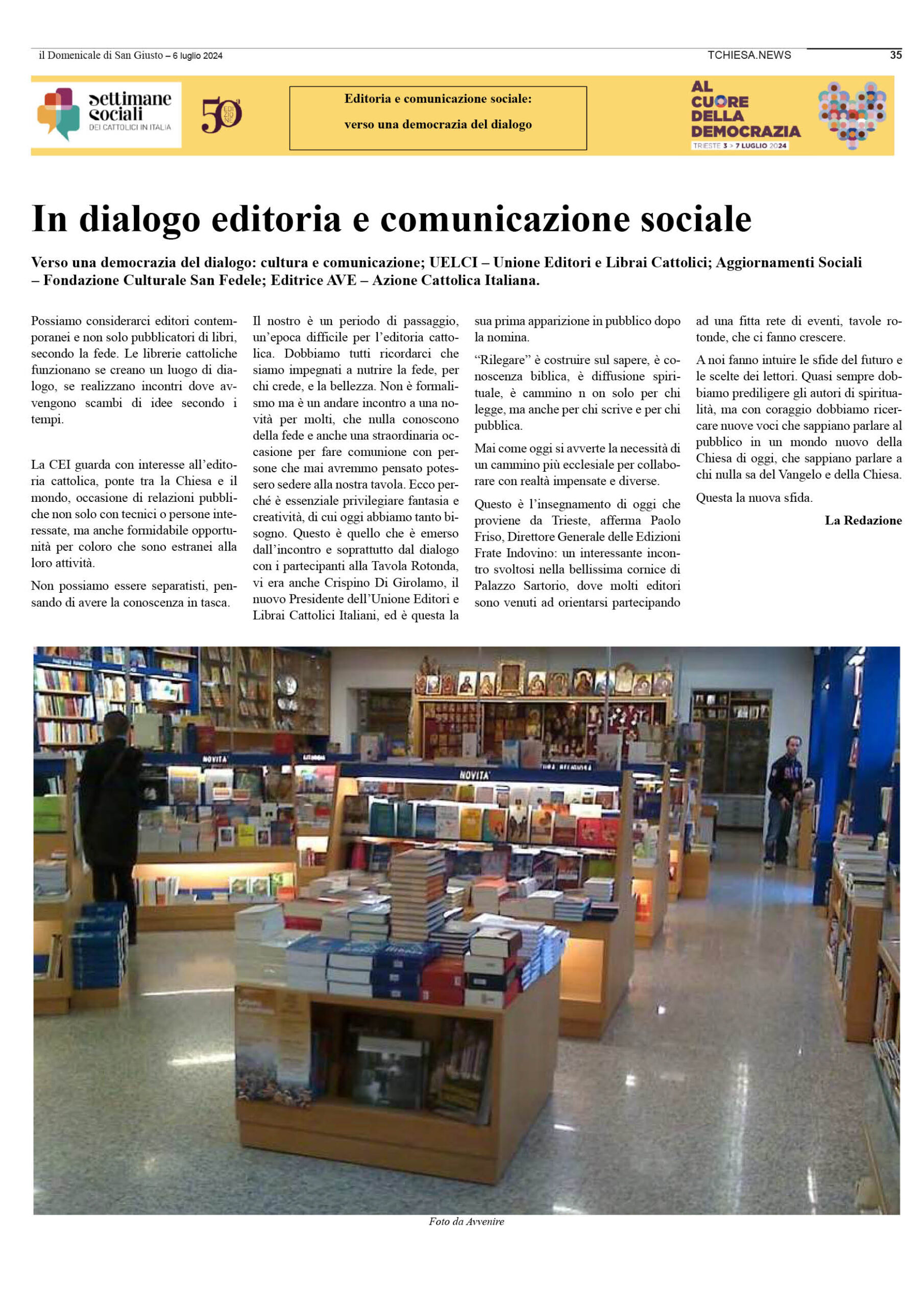 il Domenicale di San Giusto n. 135