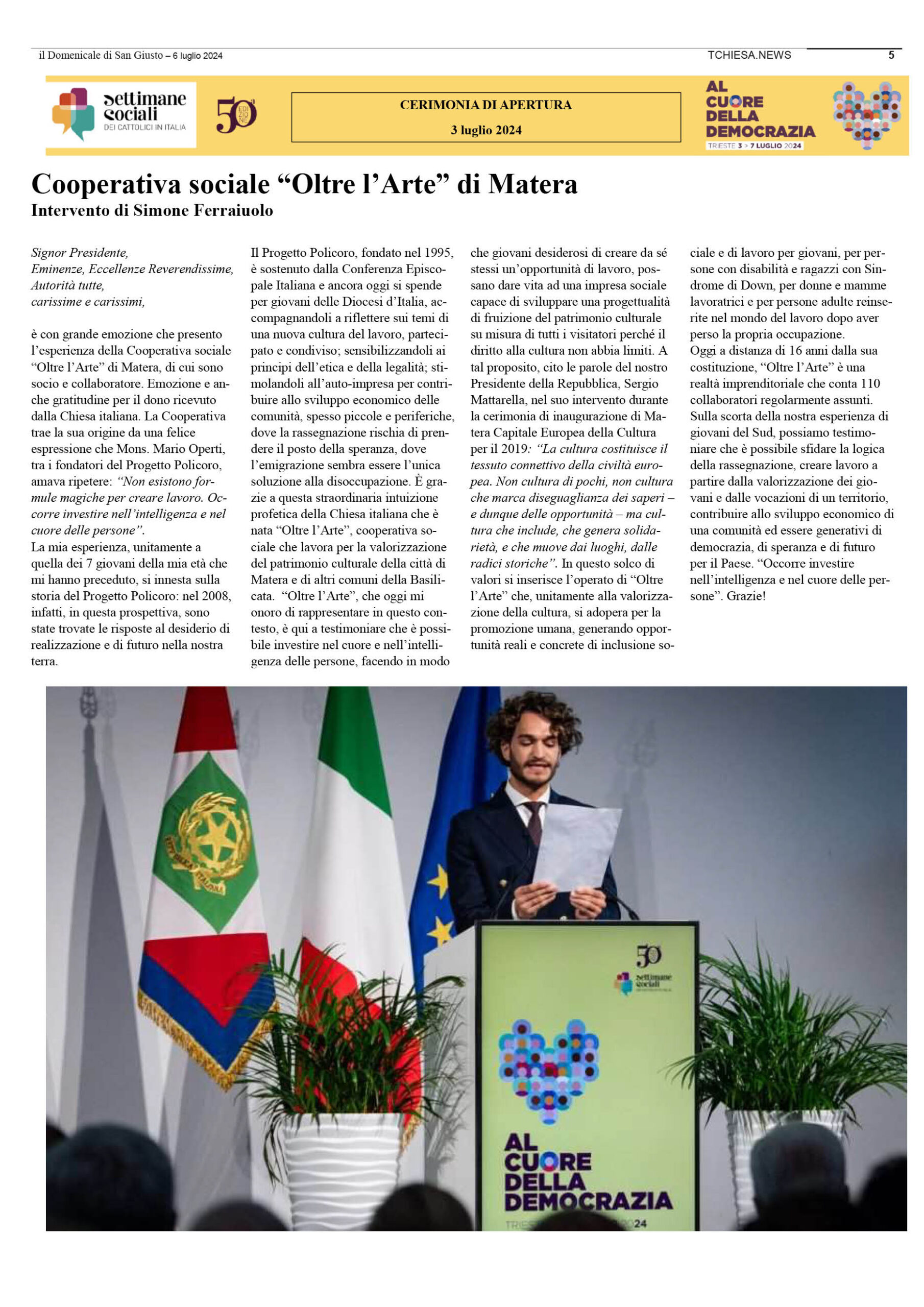 il Domenicale di San Giusto n. 135