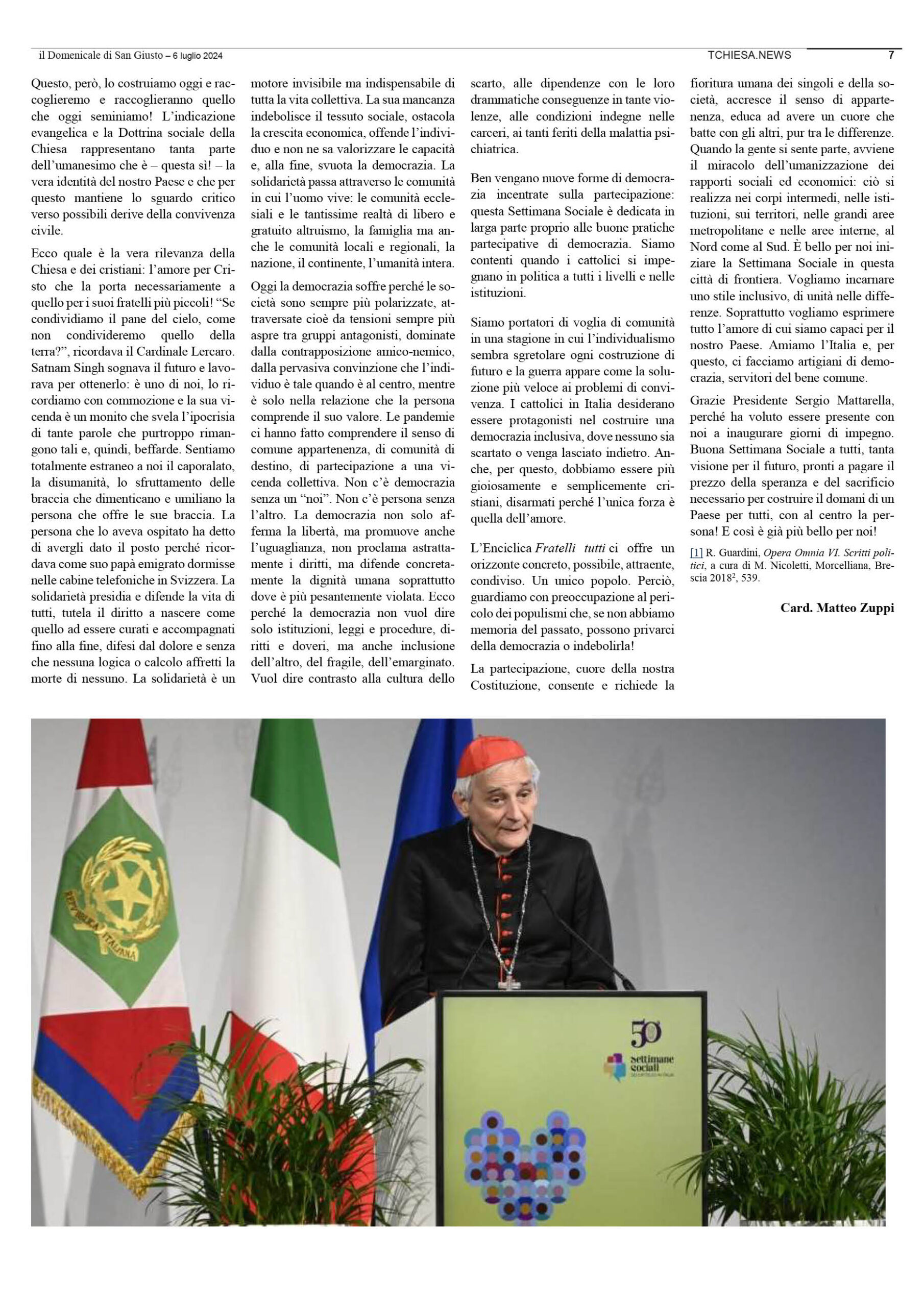 il Domenicale di San Giusto n. 135