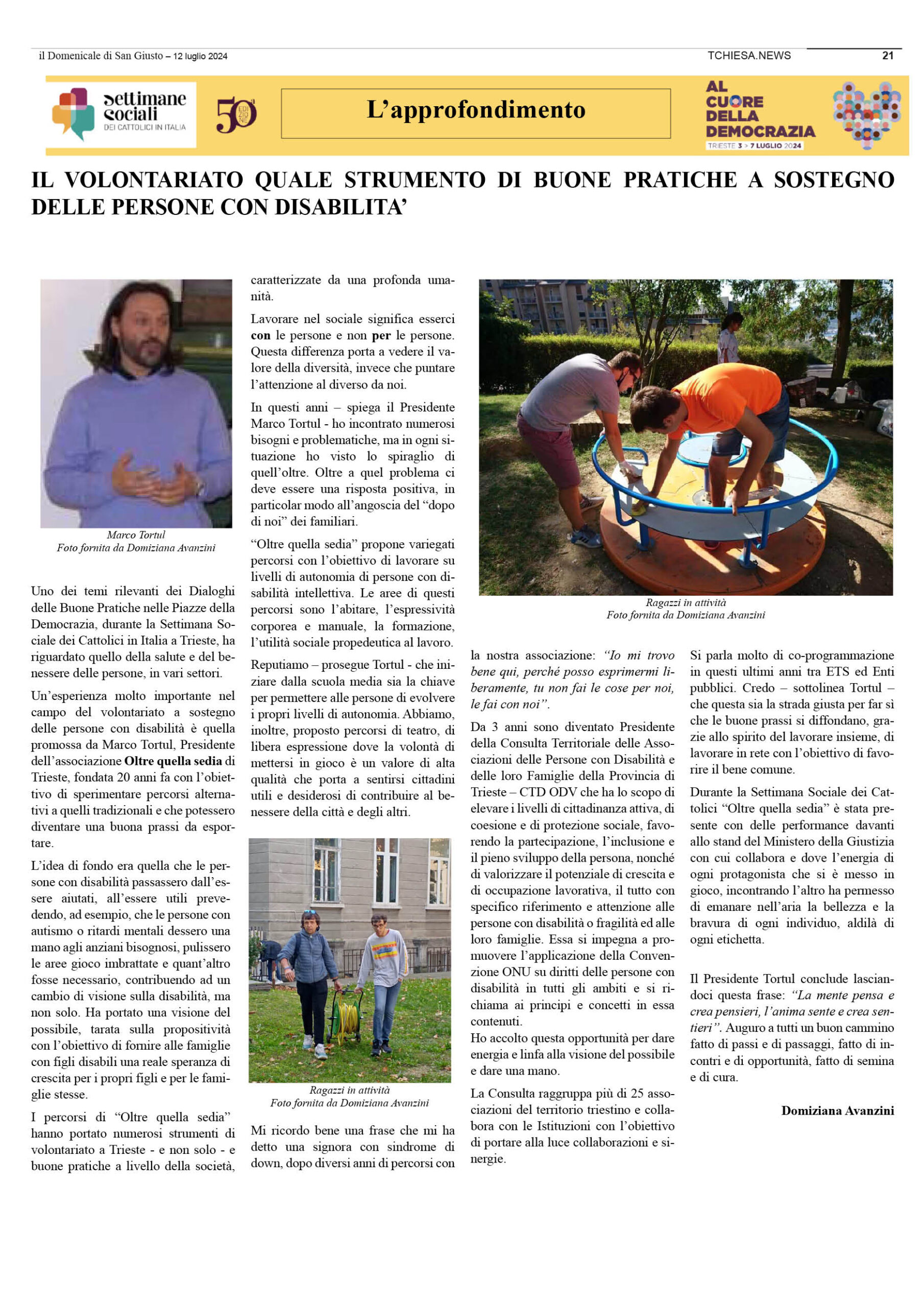 il Domenicale di San Giusto n. 136