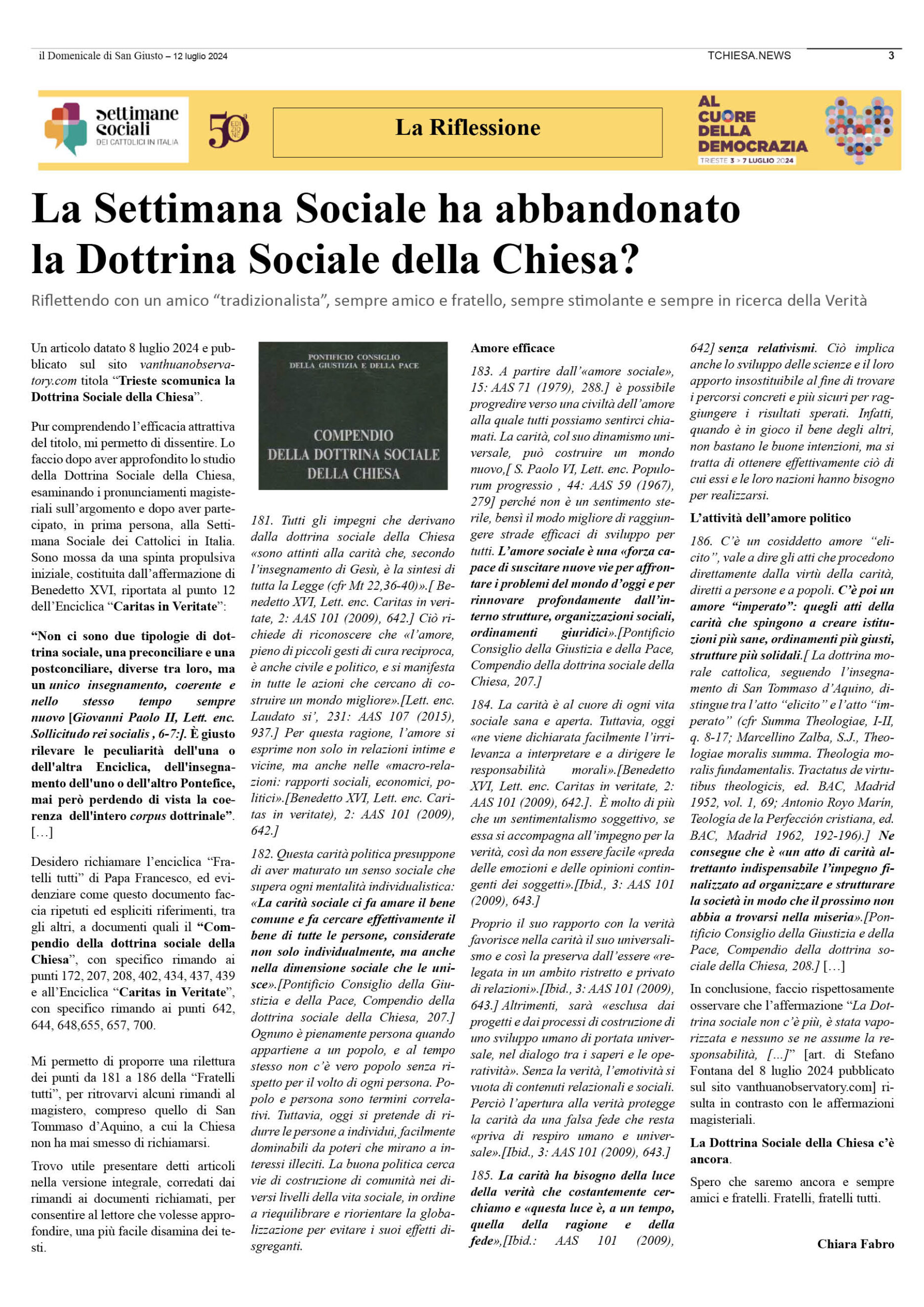 il Domenicale di San Giusto n. 136