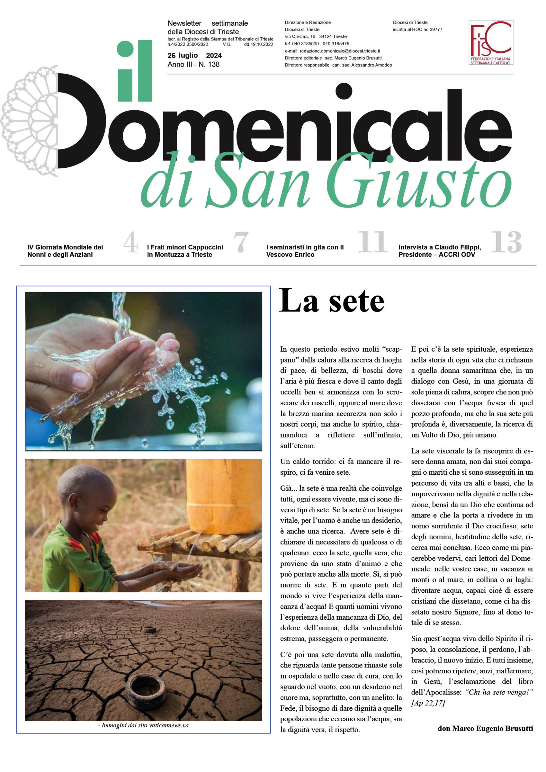 il Domenicale di San Giusto n. 138