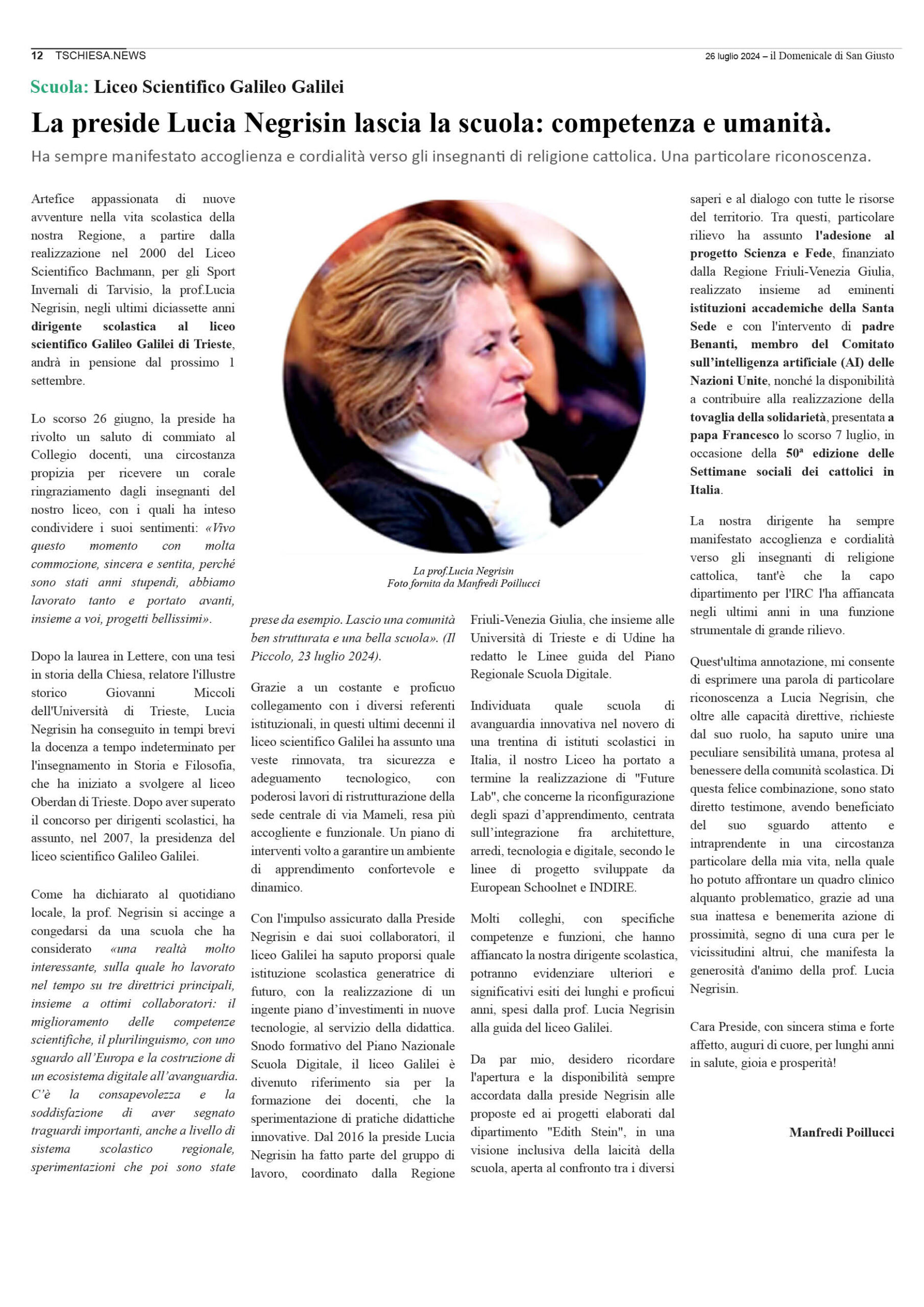 il Domenicale di San Giusto n. 138