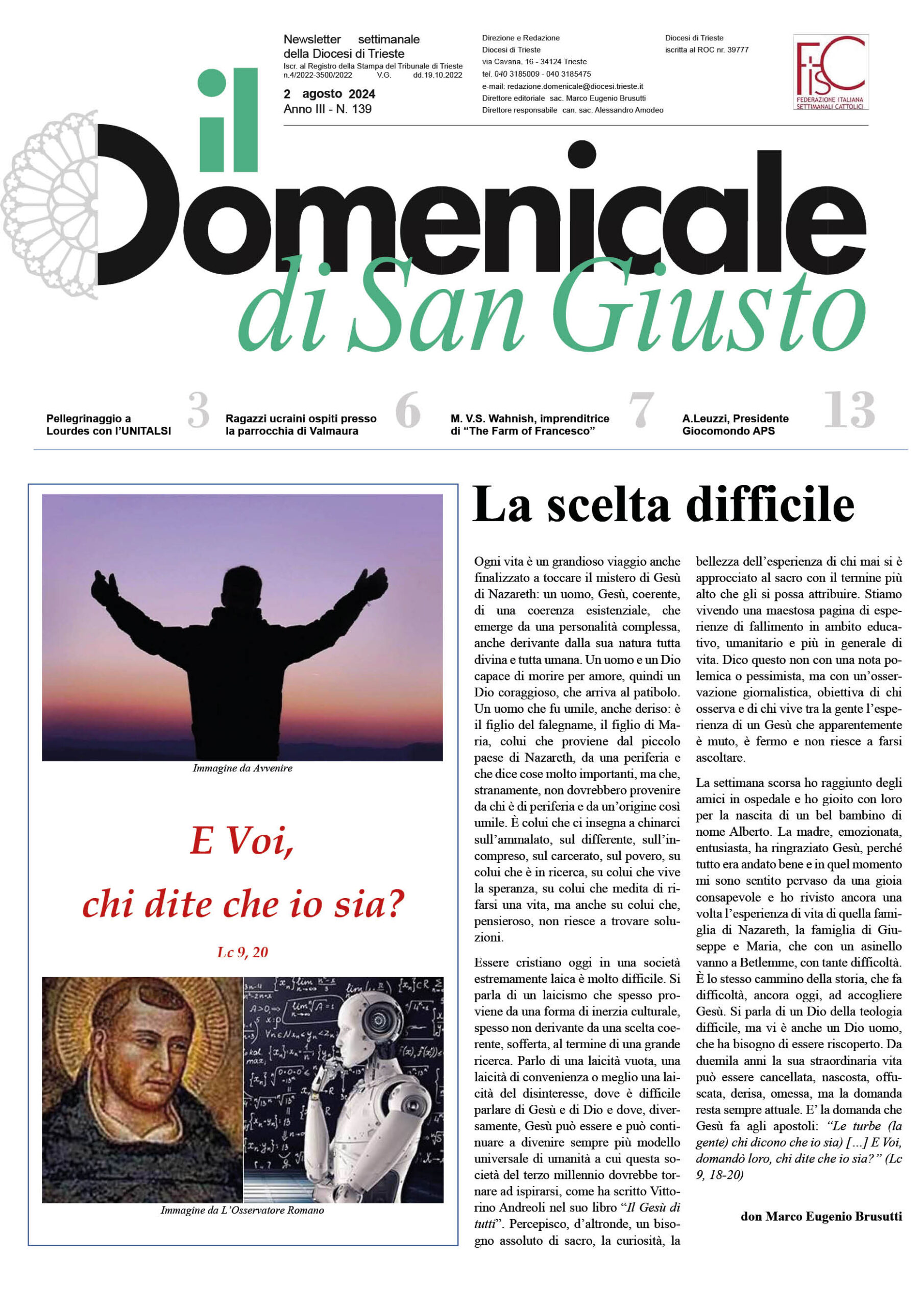 il Domenicale di San Giusto n. 139